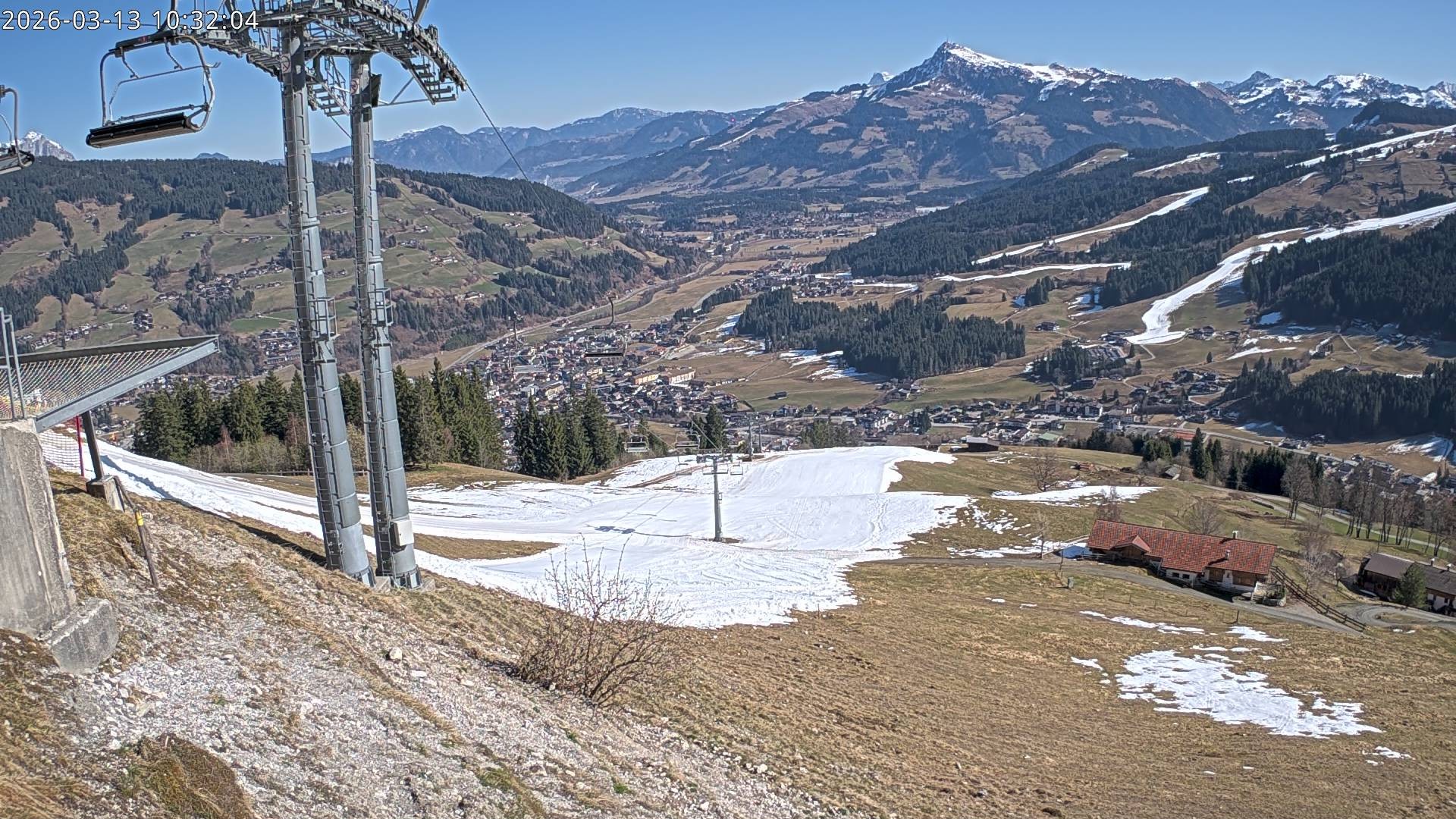 Archiv Foto Webcam Bergstation Gaisberg, Kitzbühel