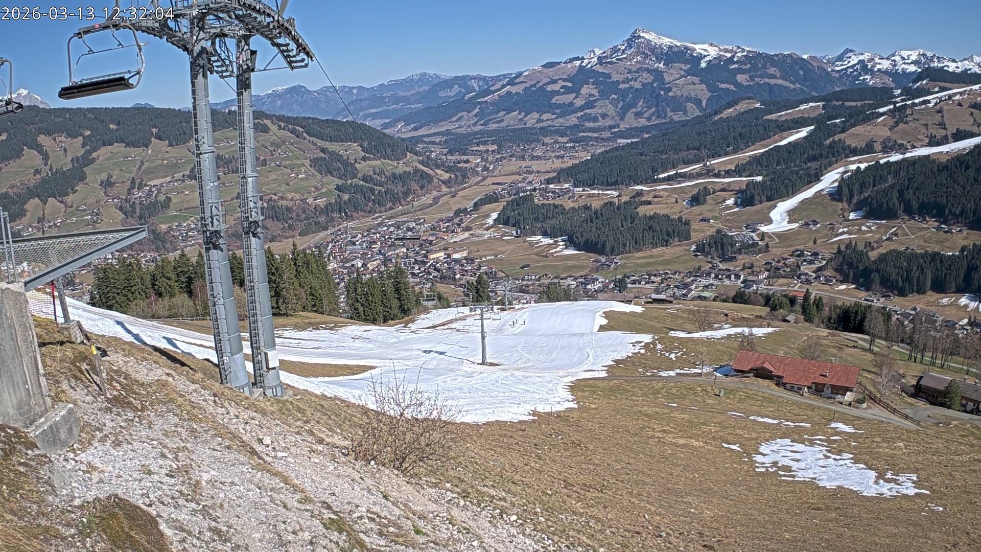 Archiv Foto Webcam Bergstation Gaisberg, Kitzbühel
