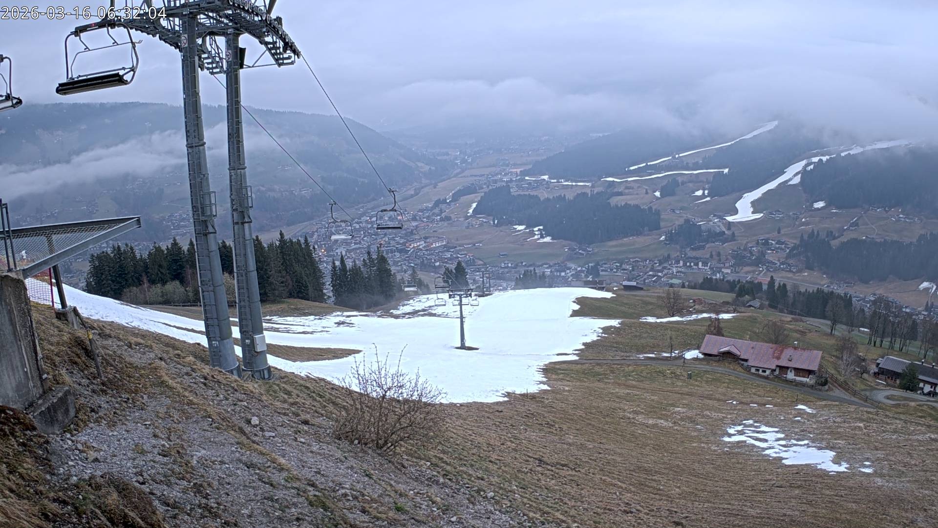Archiv Foto Webcam Bergstation Gaisberg, Kitzbühel