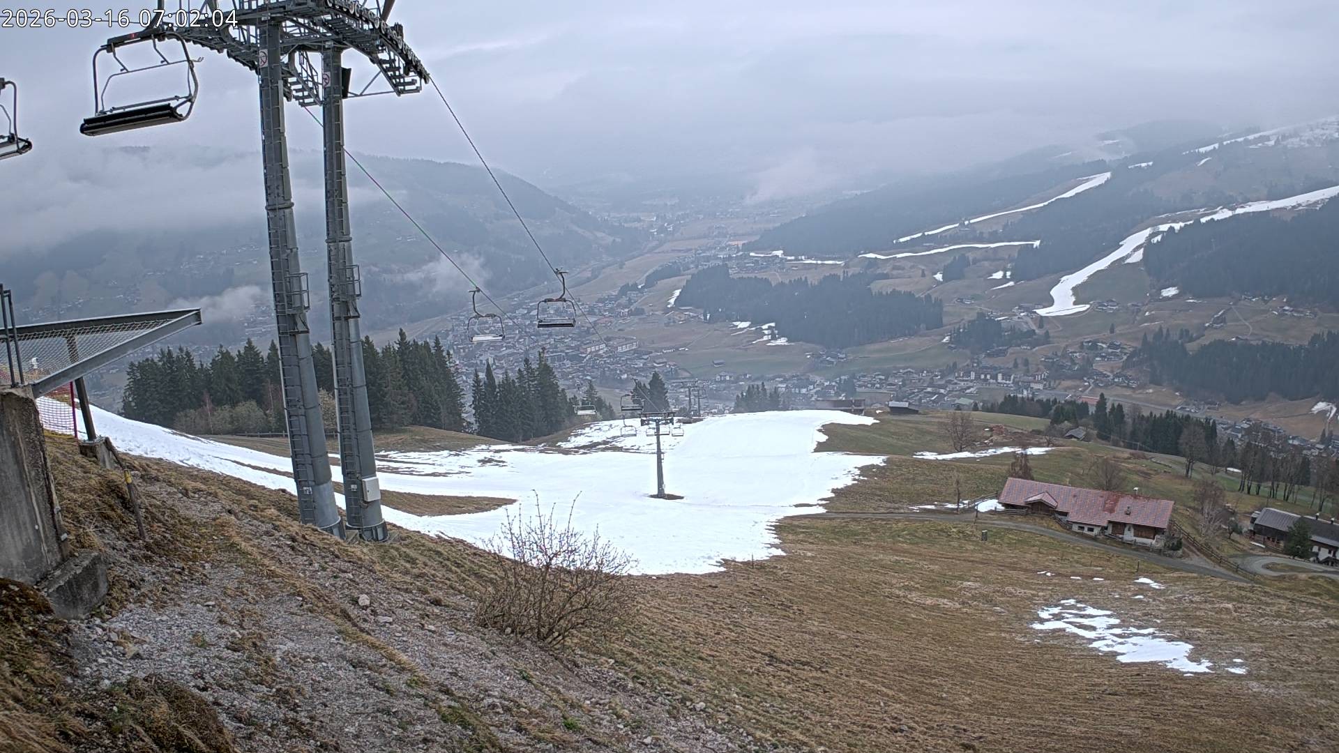 Archiv Foto Webcam Bergstation Gaisberg, Kitzbühel