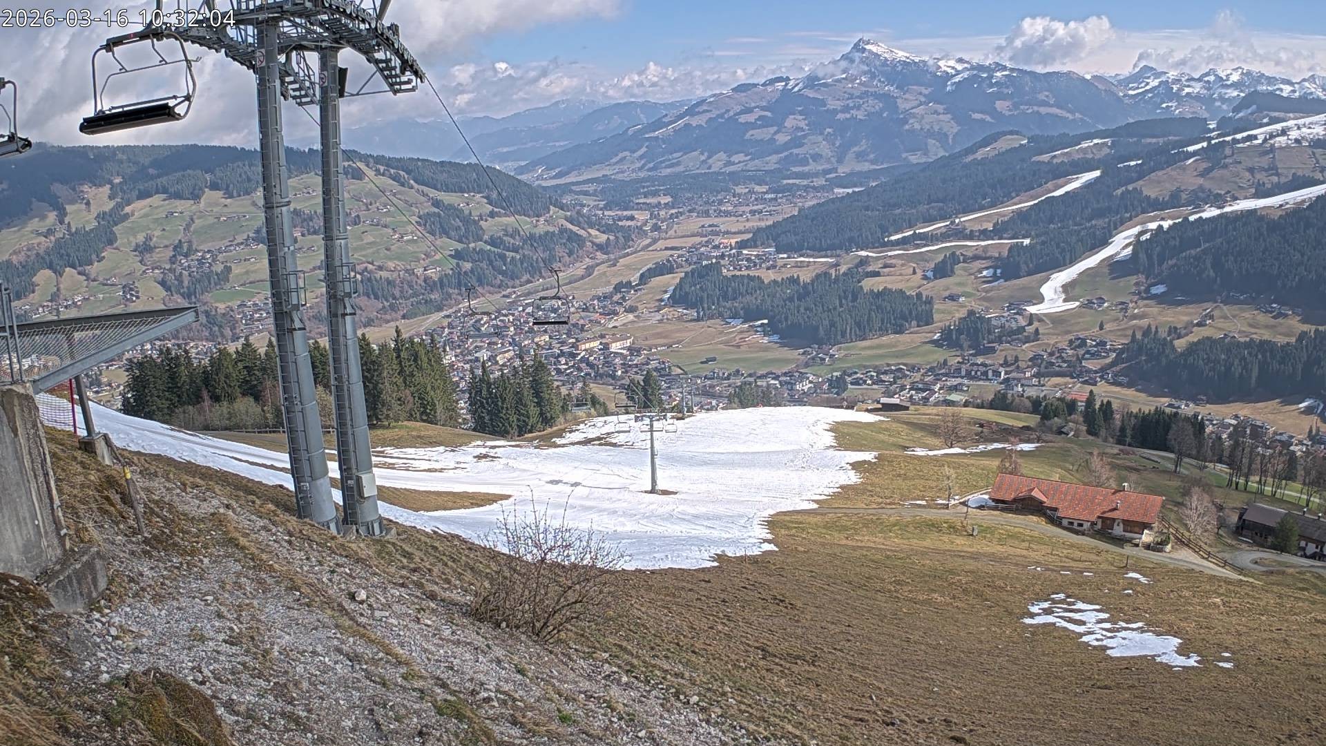 Archiv Foto Webcam Bergstation Gaisberg, Kitzbühel