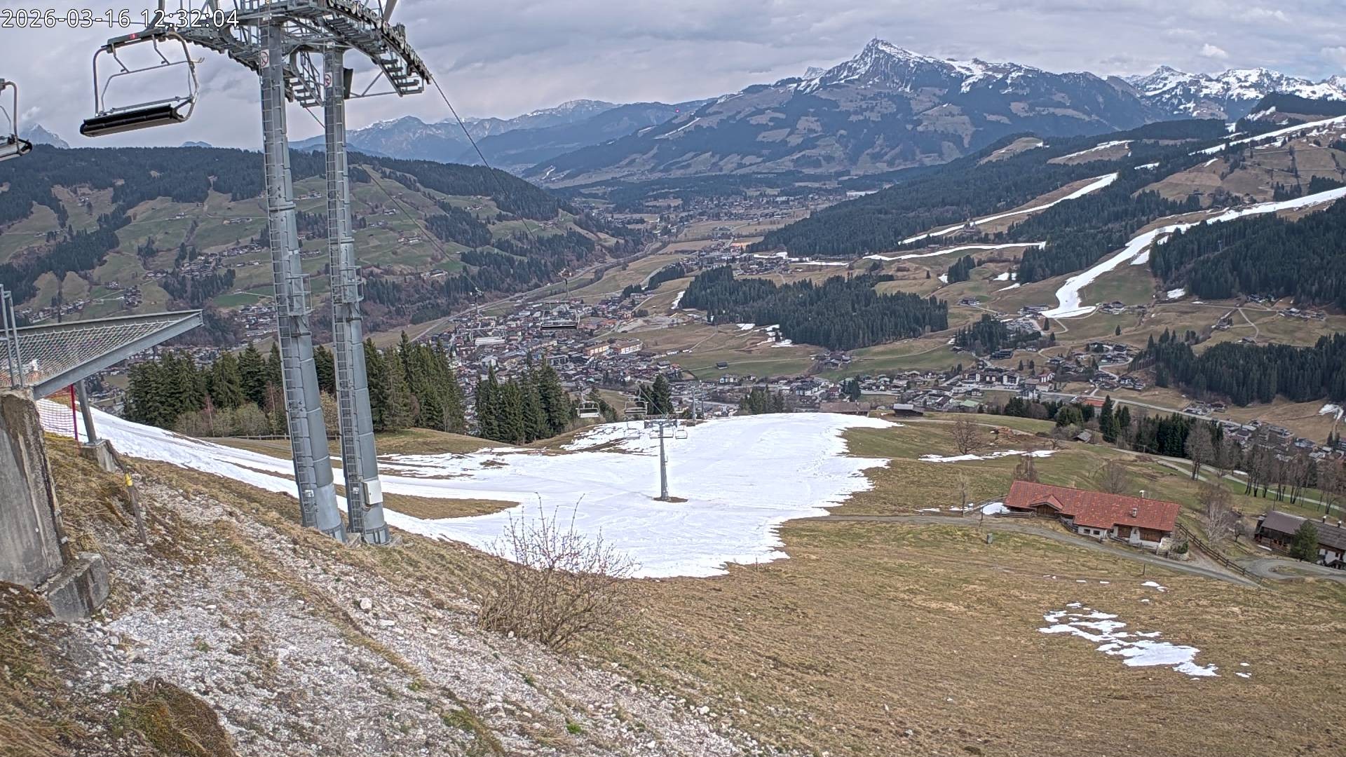 Archiv Foto Webcam Bergstation Gaisberg, Kitzbühel