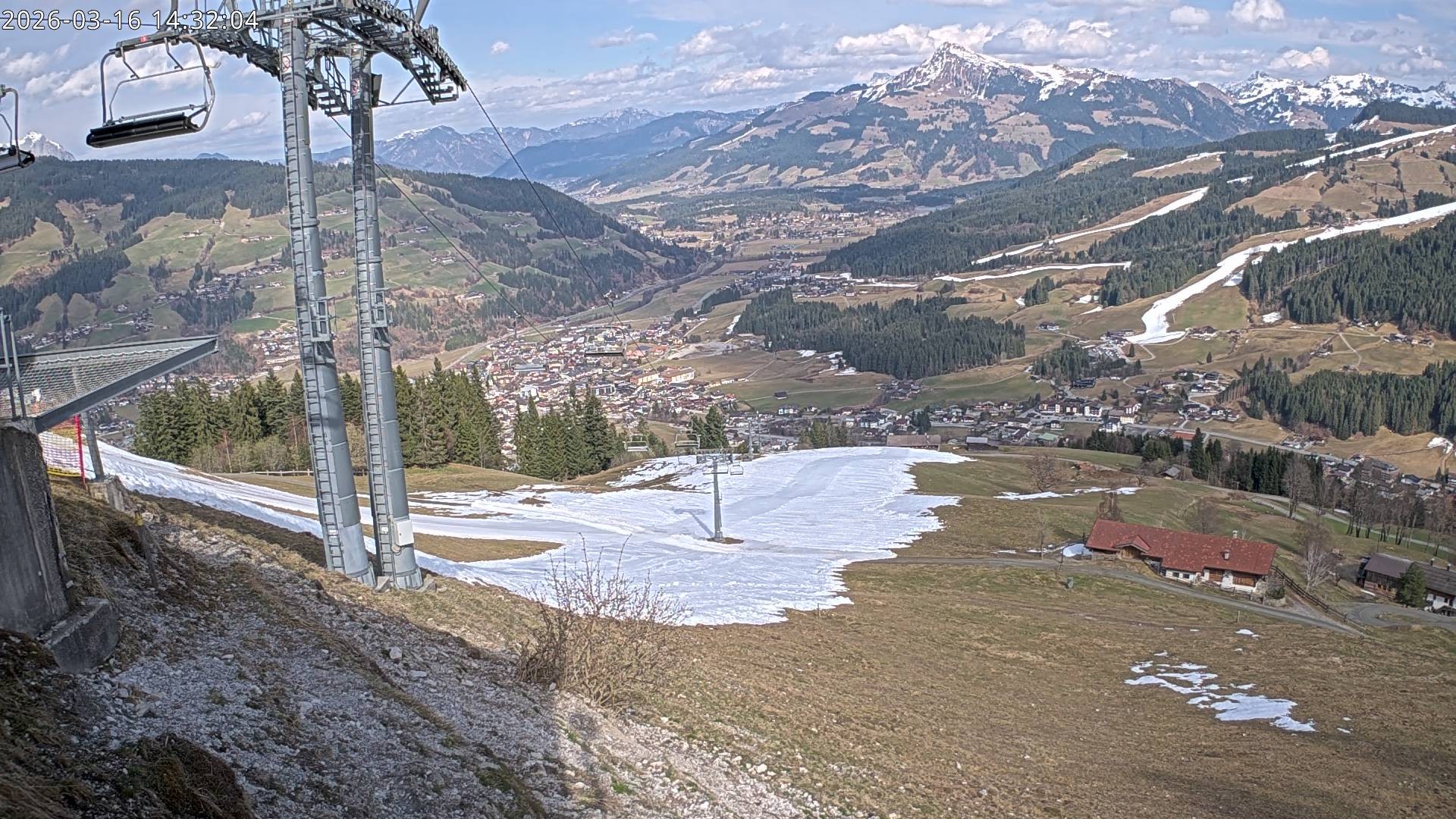 Archiv Foto Webcam Bergstation Gaisberg, Kitzbühel