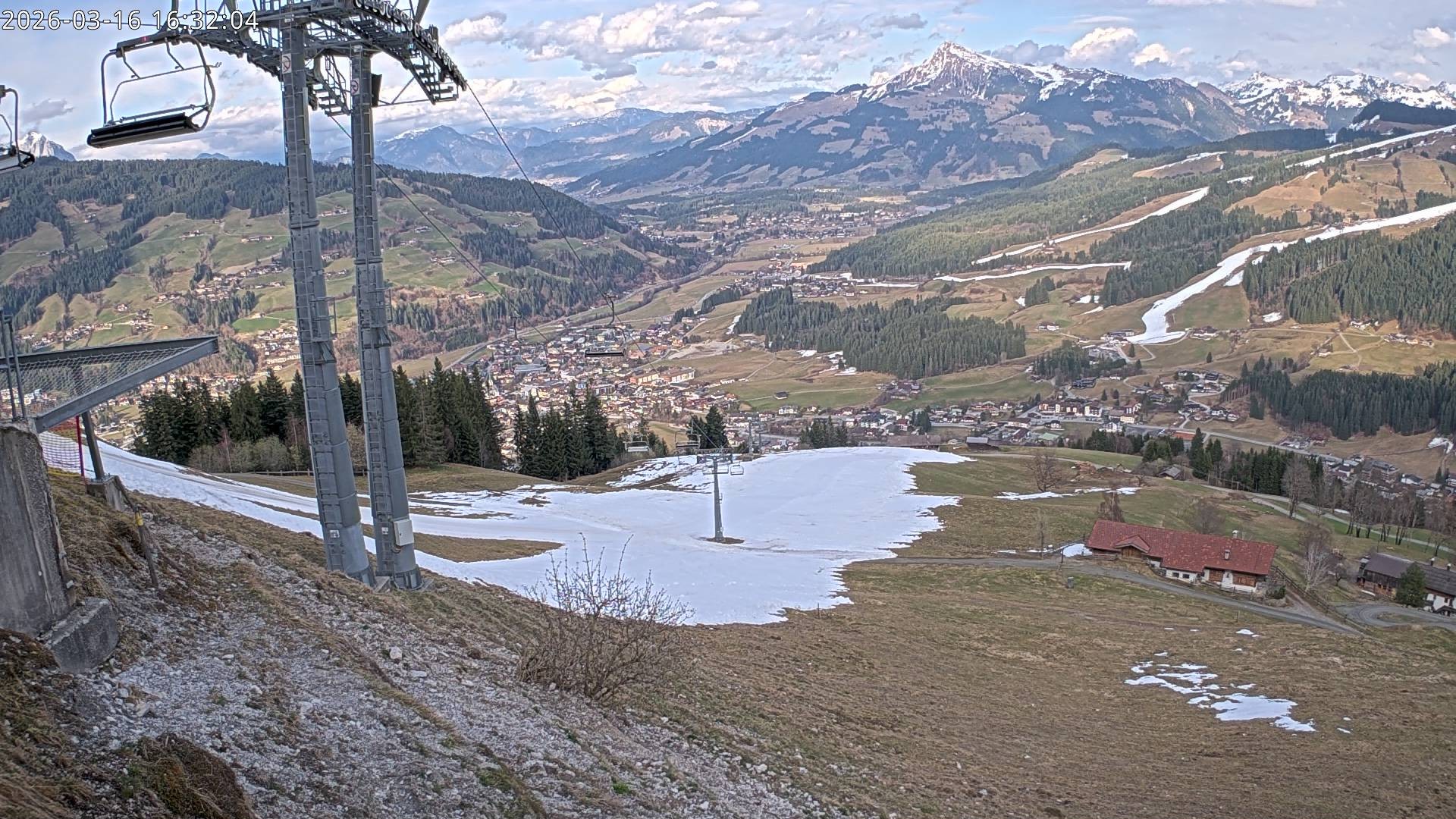 Archiv Foto Webcam Bergstation Gaisberg, Kitzbühel