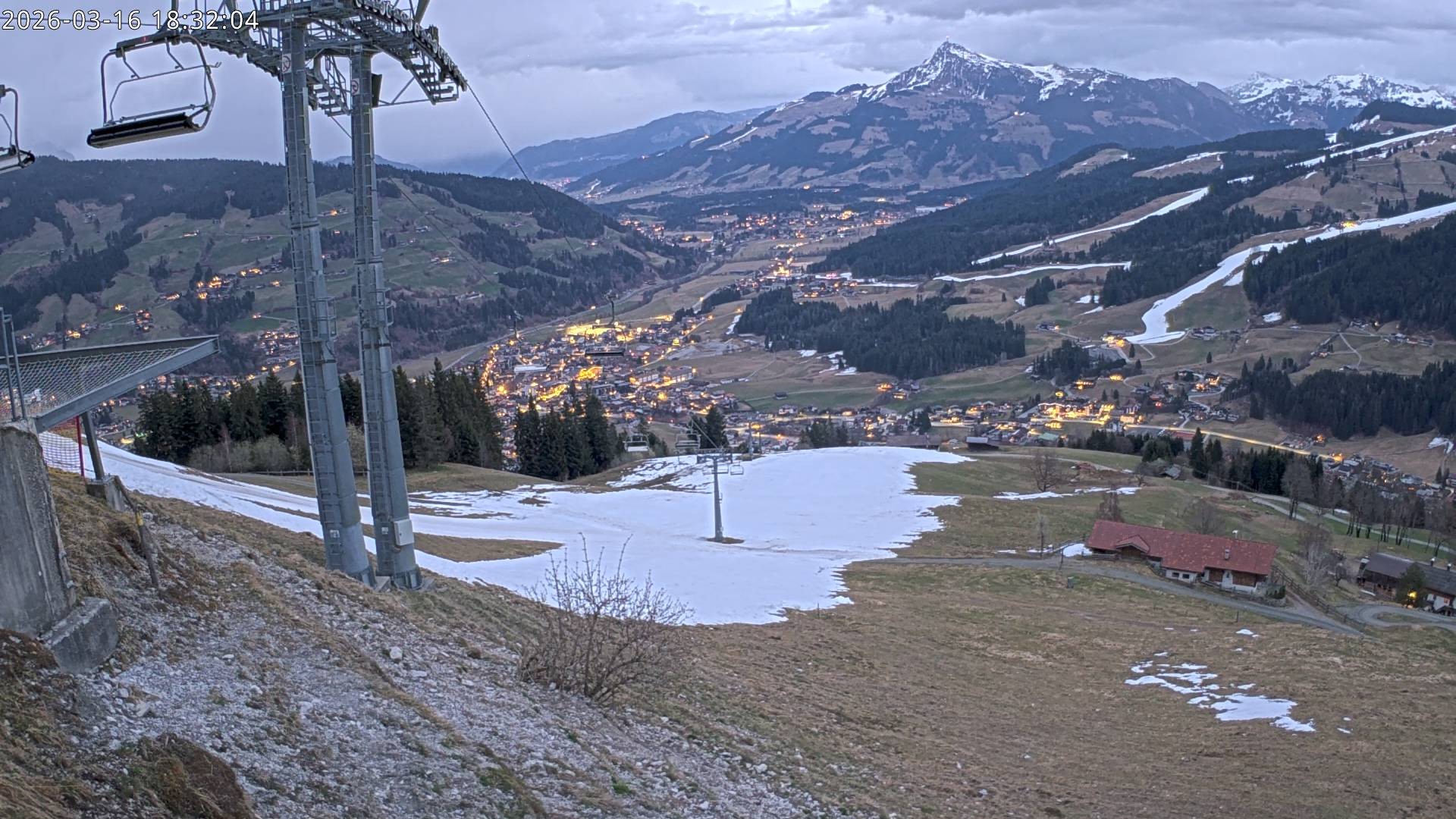 Archiv Foto Webcam Bergstation Gaisberg, Kitzbühel