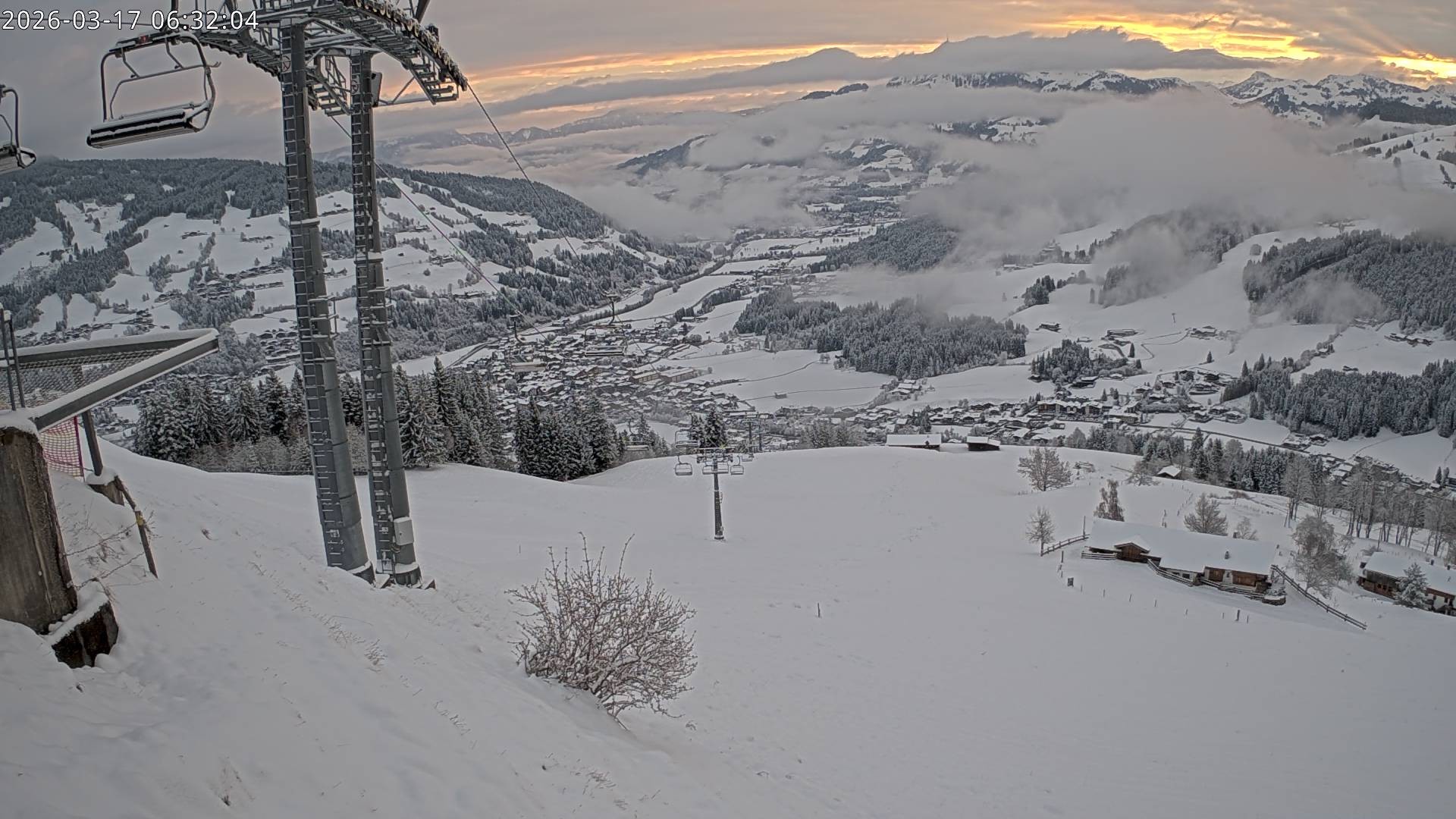 Archived image Webcam Gaisberg mountain station