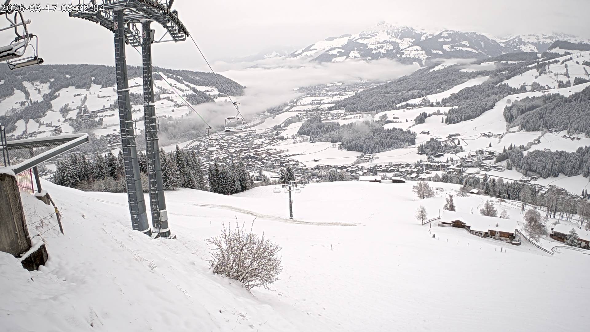 Archived image Webcam Gaisberg mountain station