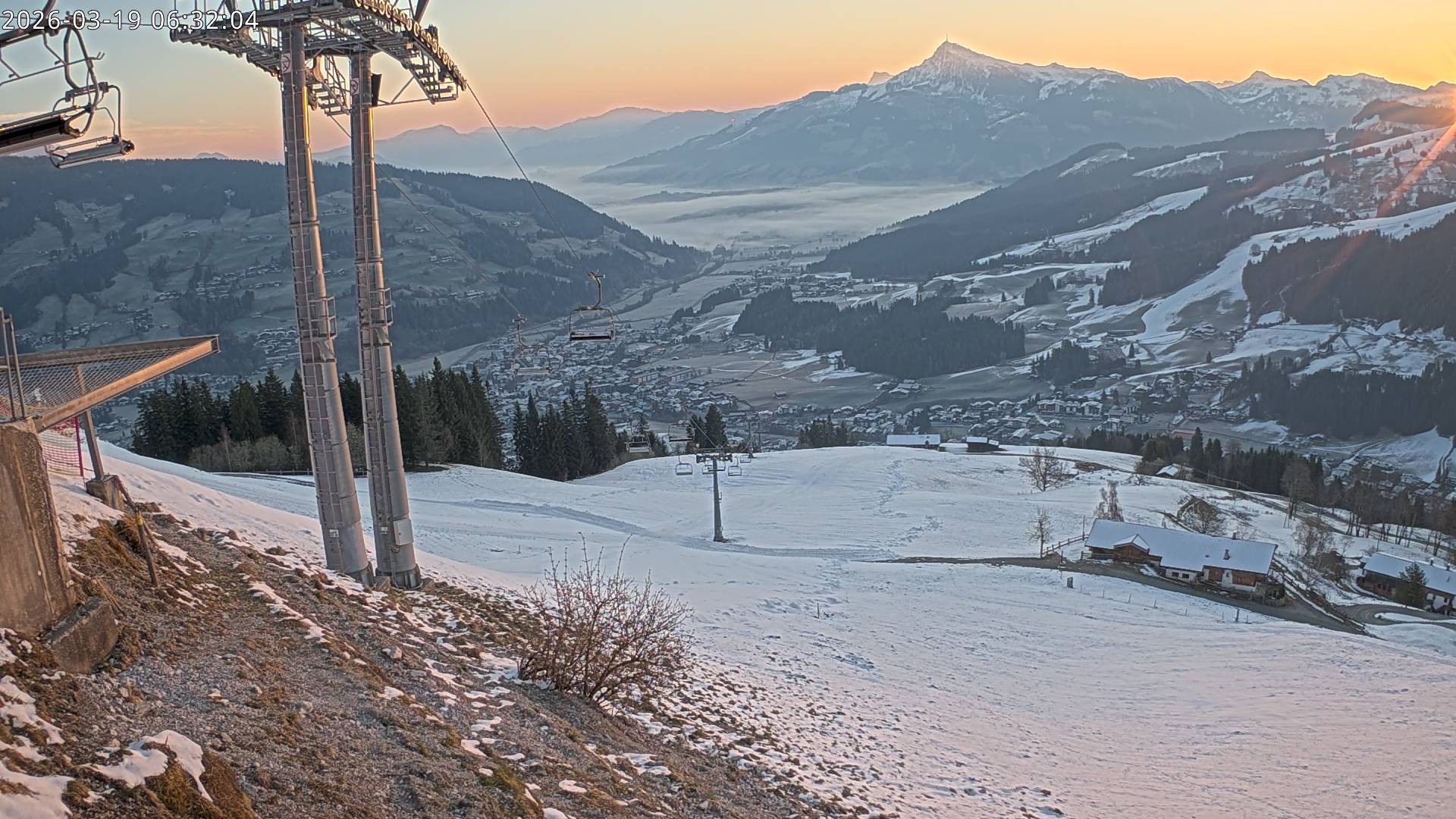Archiv Foto Webcam Bergstation Gaisberg, Kitzbühel