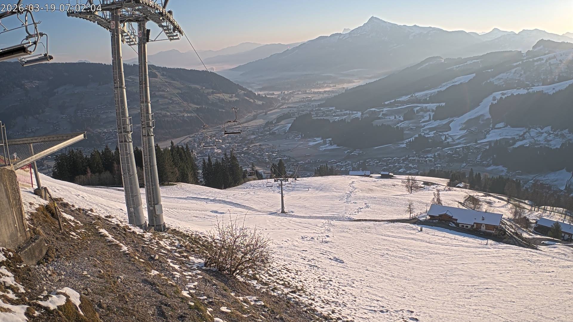 Archiv Foto Webcam Bergstation Gaisberg, Kitzbühel