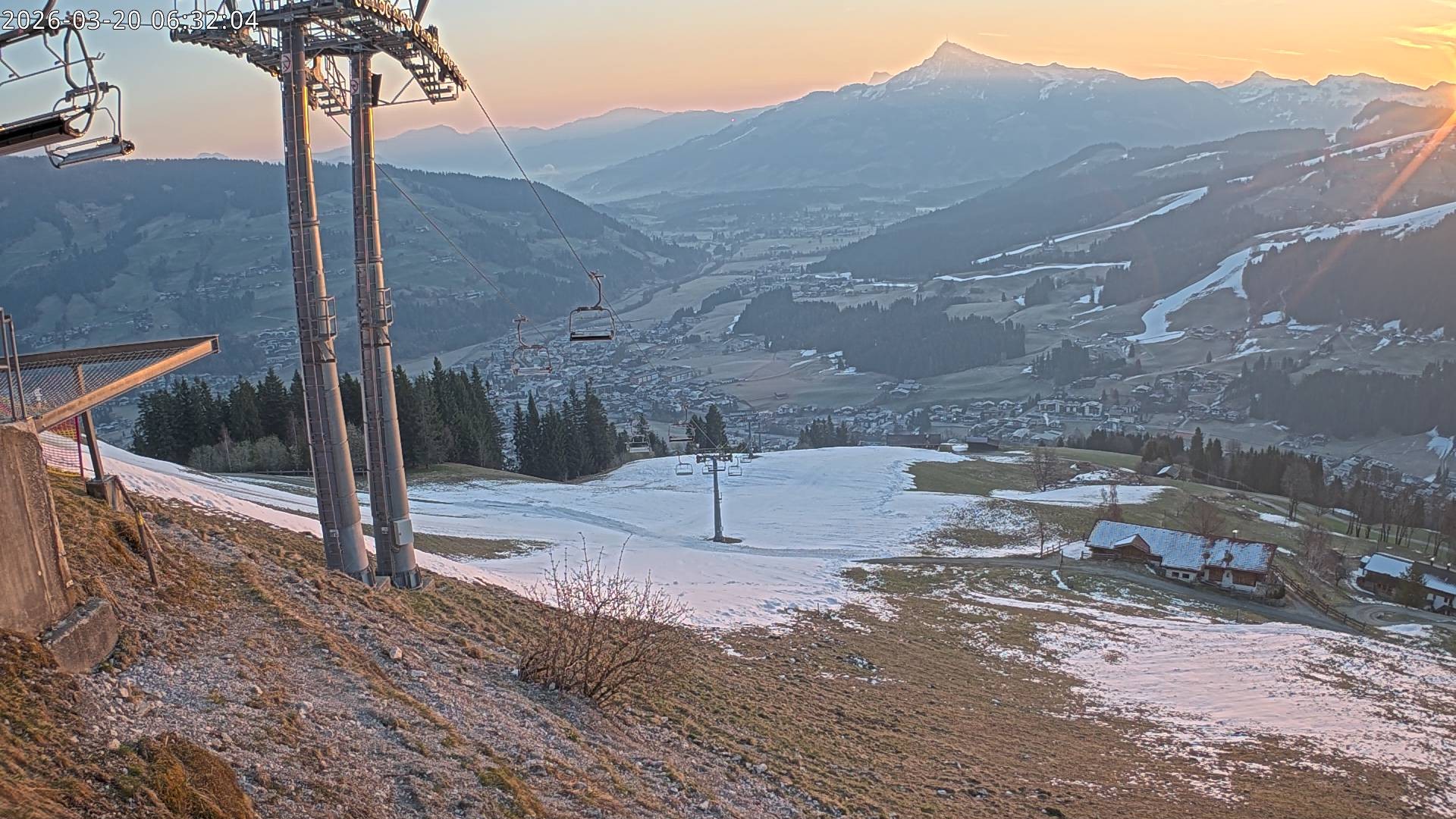 Archiv Foto Webcam Bergstation Gaisberg, Kitzbühel