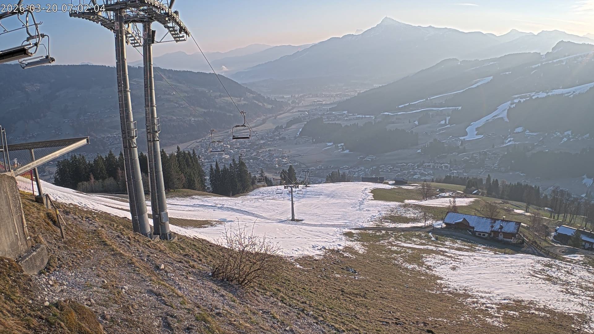 Archiv Foto Webcam Bergstation Gaisberg, Kitzbühel