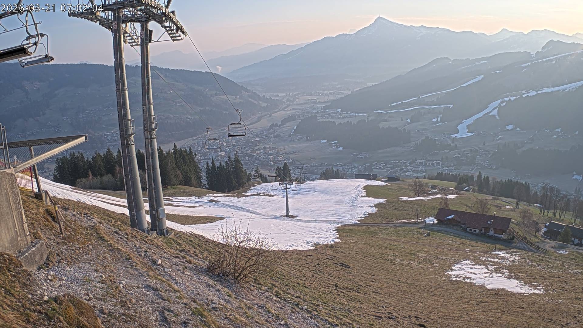 Archiv Foto Webcam Bergstation Gaisberg, Kitzbühel