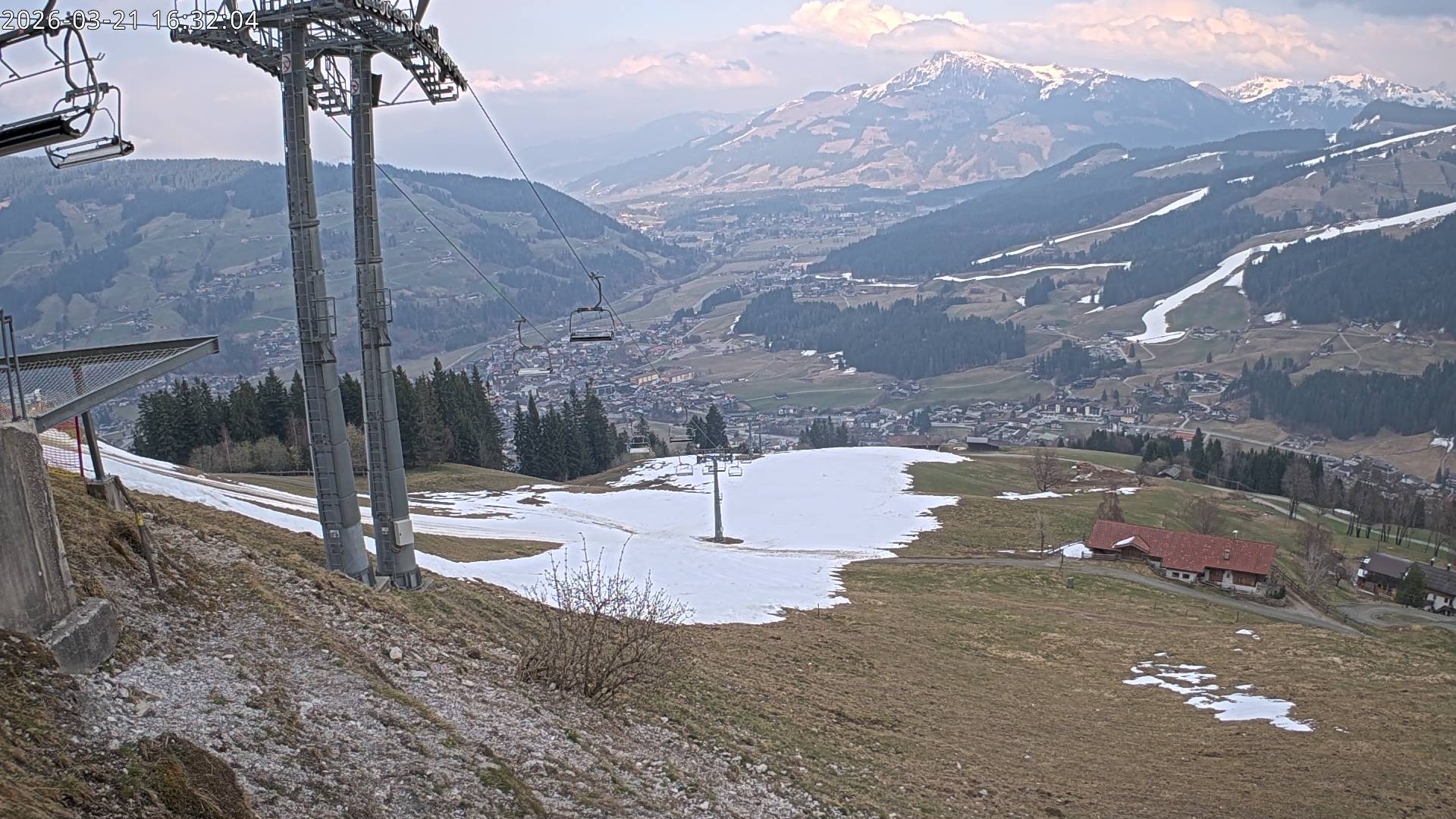 Archiv Foto Webcam Bergstation Gaisberg, Kitzbühel