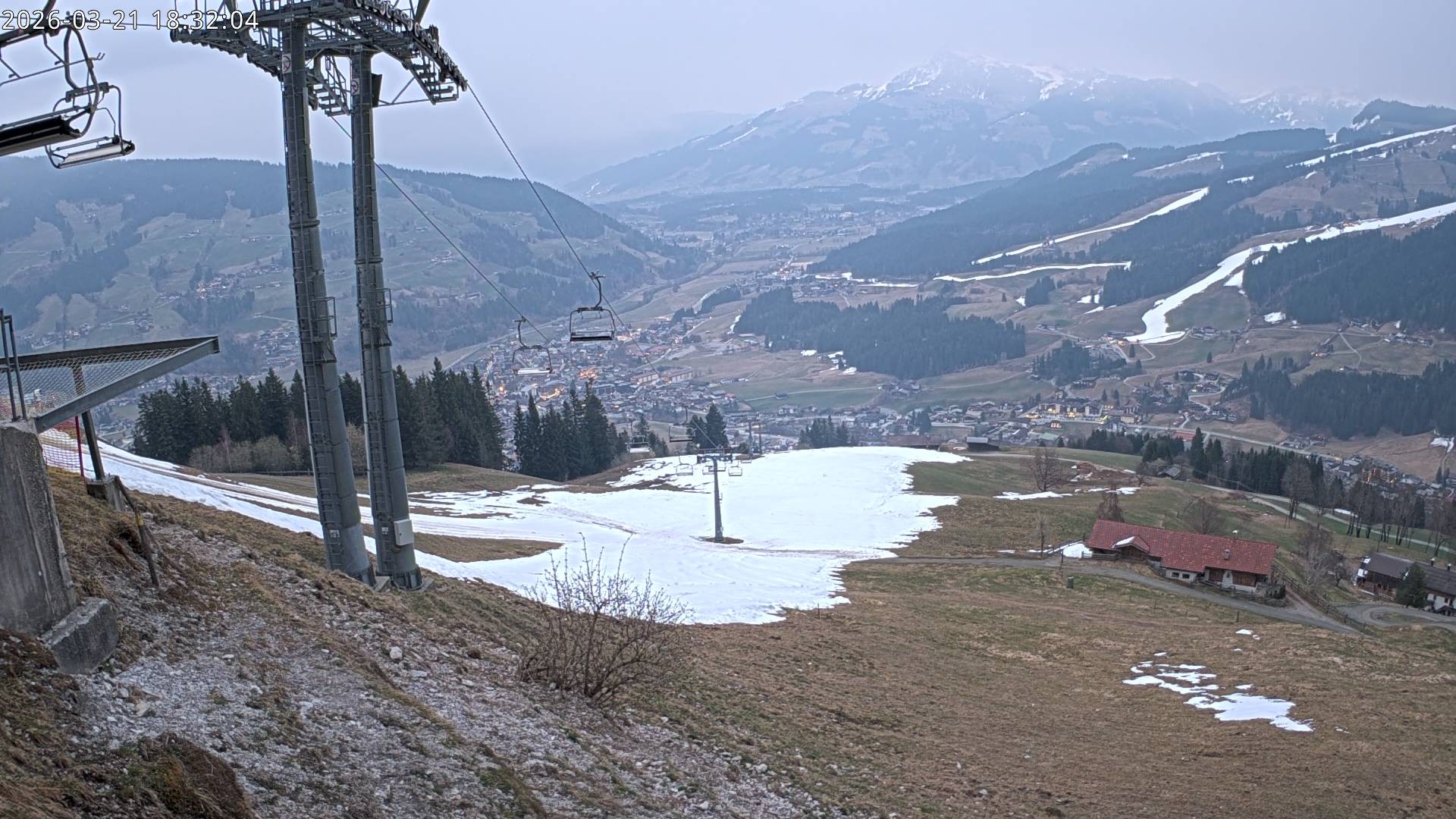 Archiv Foto Webcam Bergstation Gaisberg, Kitzbühel