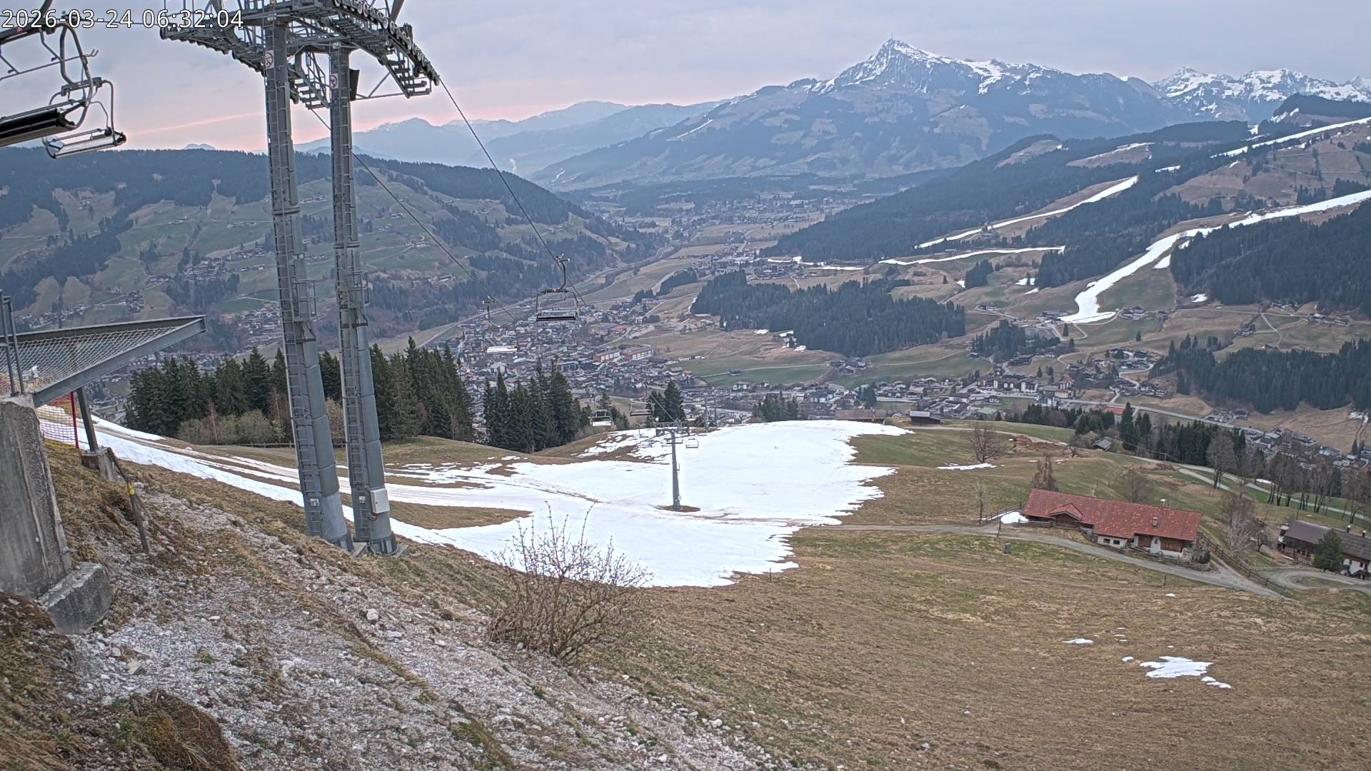 Archiv Foto Webcam Bergstation Gaisberg, Kitzbühel