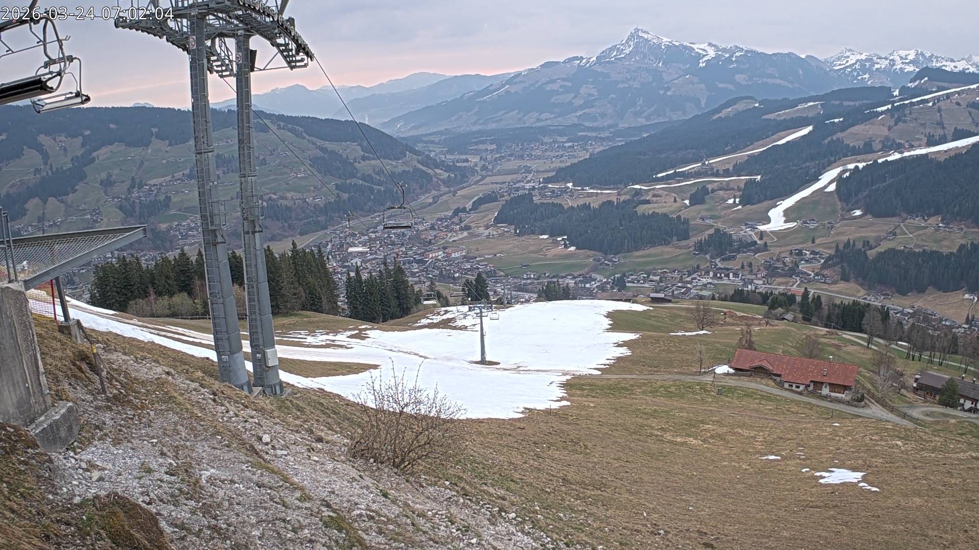 Archiv Foto Webcam Bergstation Gaisberg, Kitzbühel