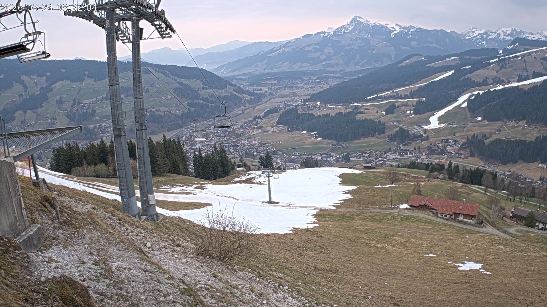 Archiv Foto Webcam Bergstation Gaisberg, Kitzbühel