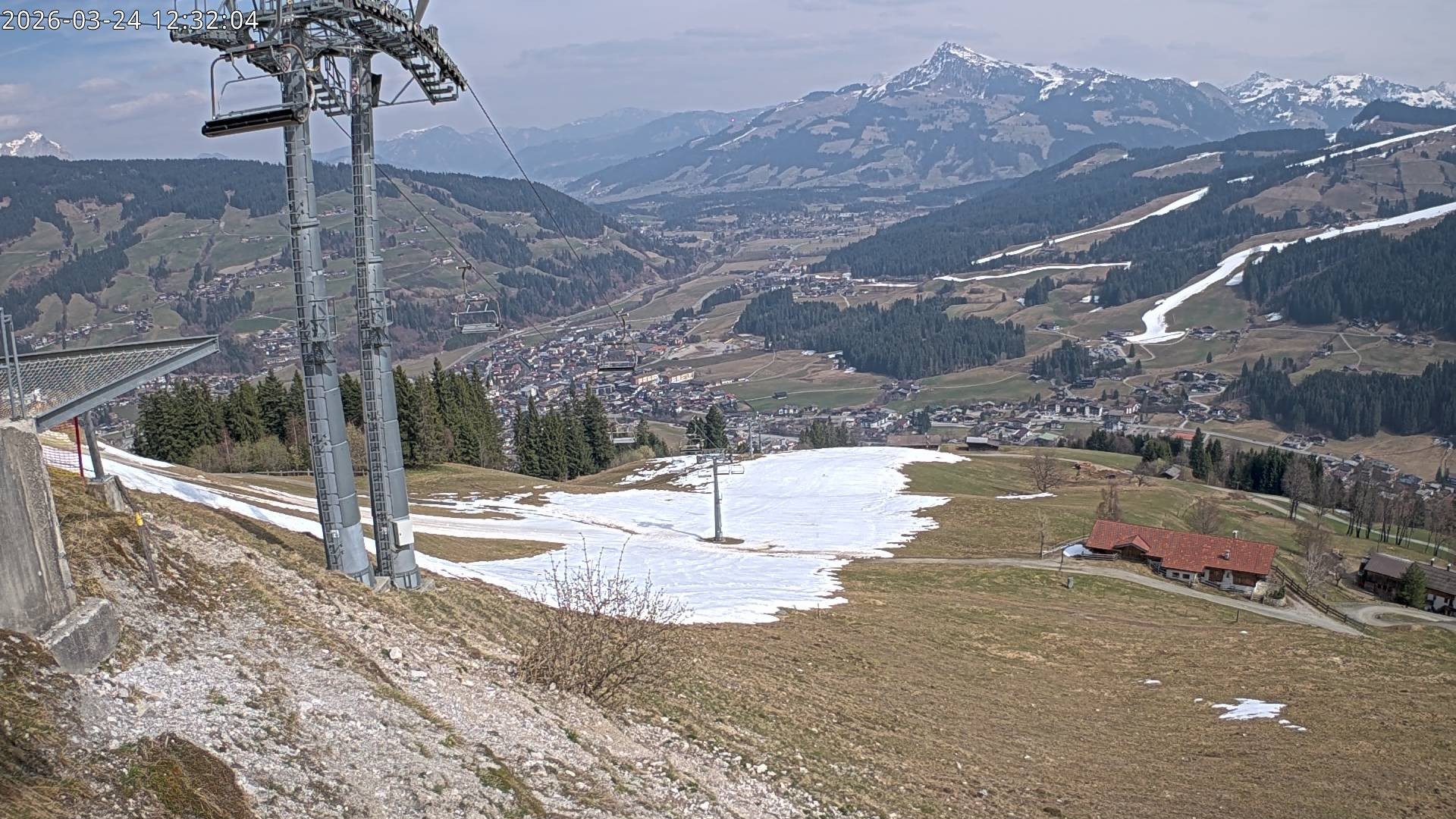 Archiv Foto Webcam Bergstation Gaisberg, Kitzbühel