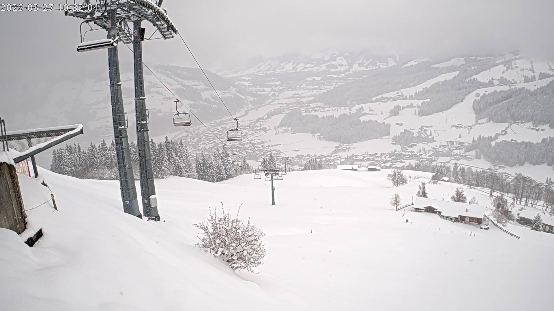 Archiv Foto Webcam Bergstation Gaisberg, Kitzbühel