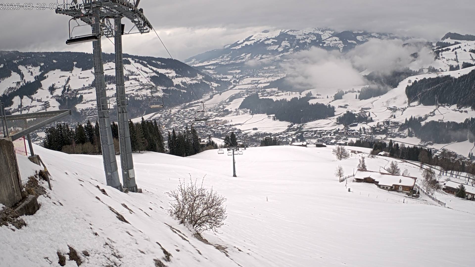 Archiv Foto Webcam Bergstation Gaisberg, Kitzbühel