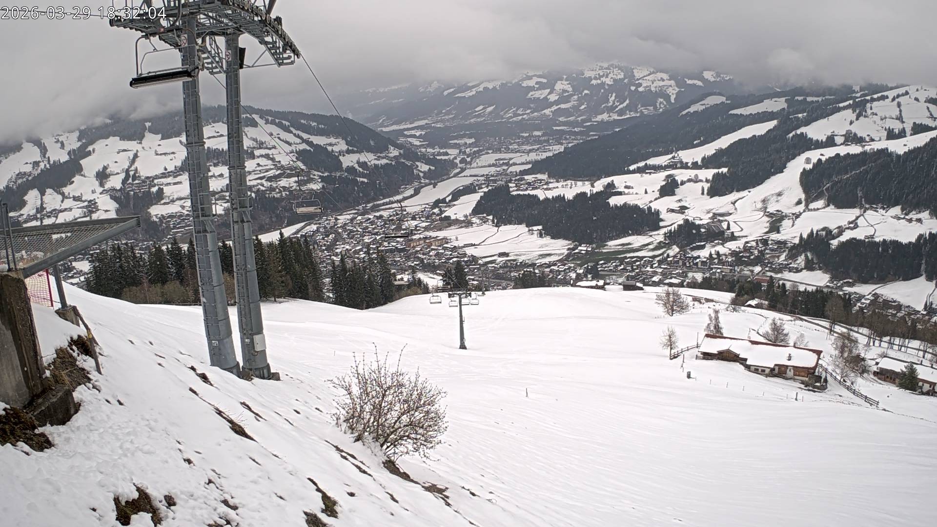Archiv Foto Webcam Bergstation Gaisberg, Kitzbühel