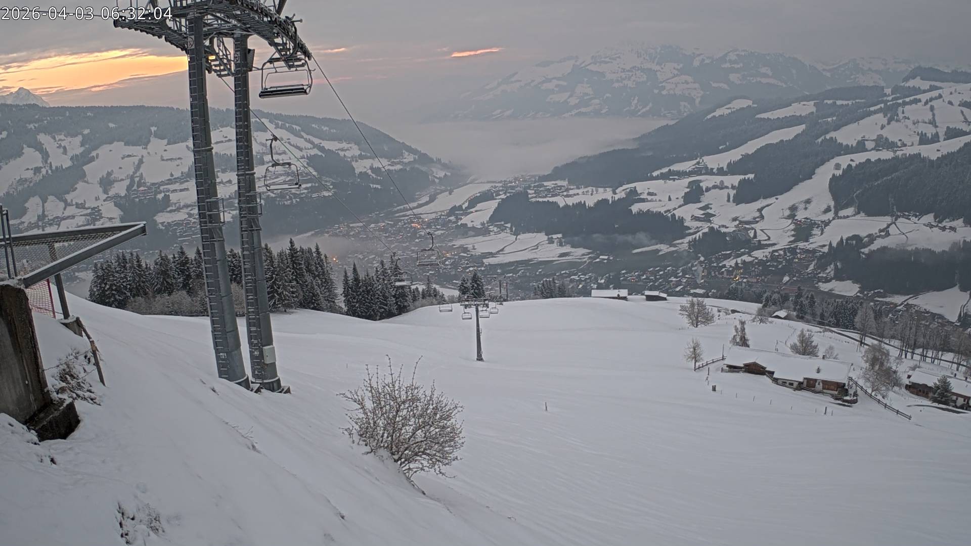 Archiv Foto Webcam Bergstation Gaisberg, Kitzbühel