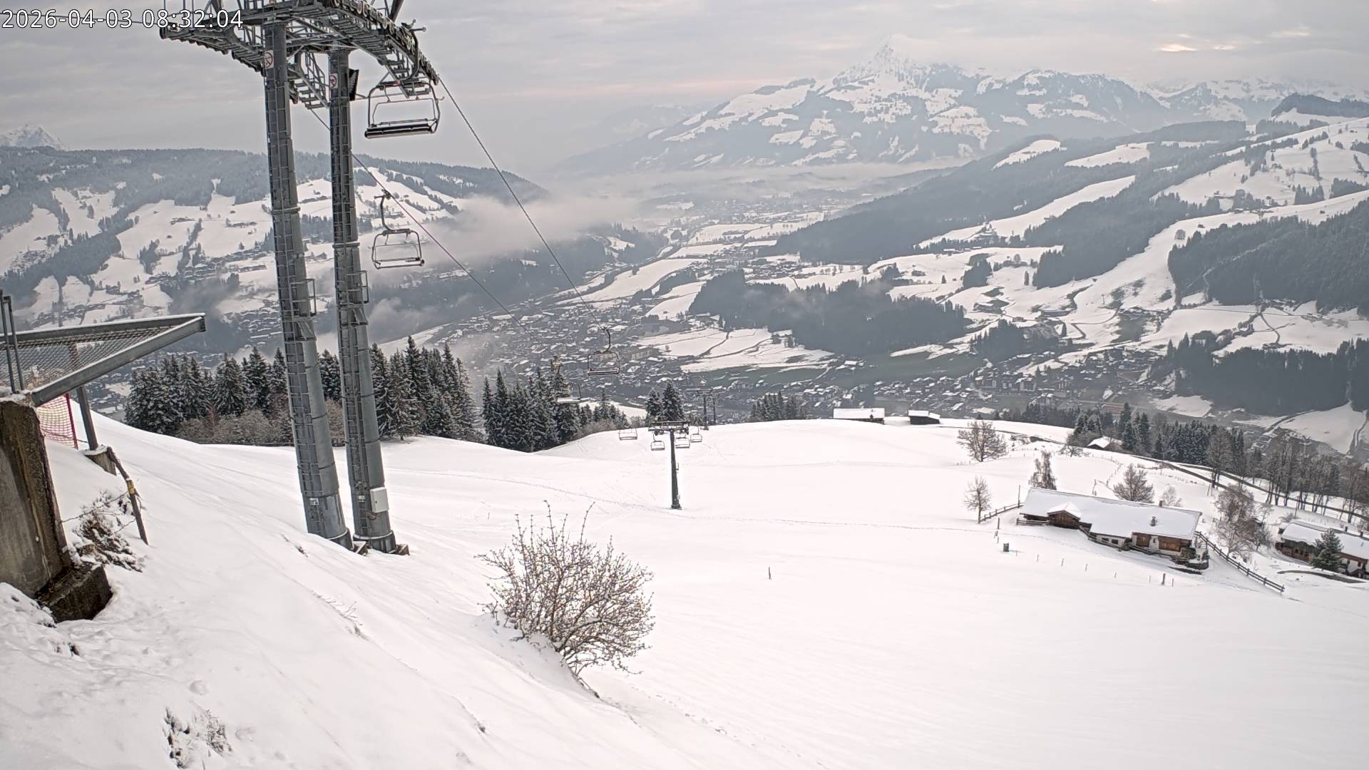 Archiv Foto Webcam Bergstation Gaisberg, Kitzbühel