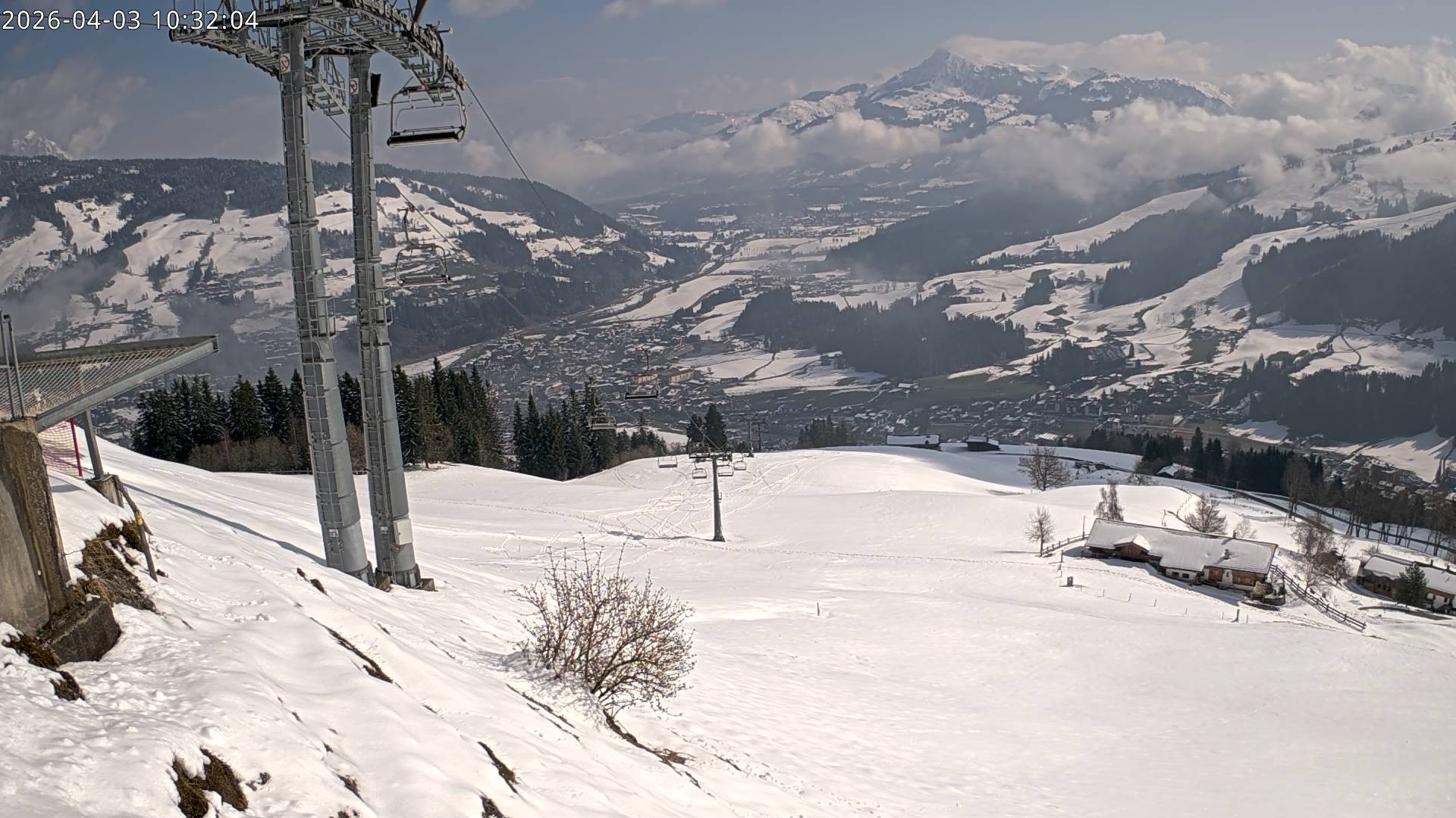 Archiv Foto Webcam Bergstation Gaisberg, Kitzbühel