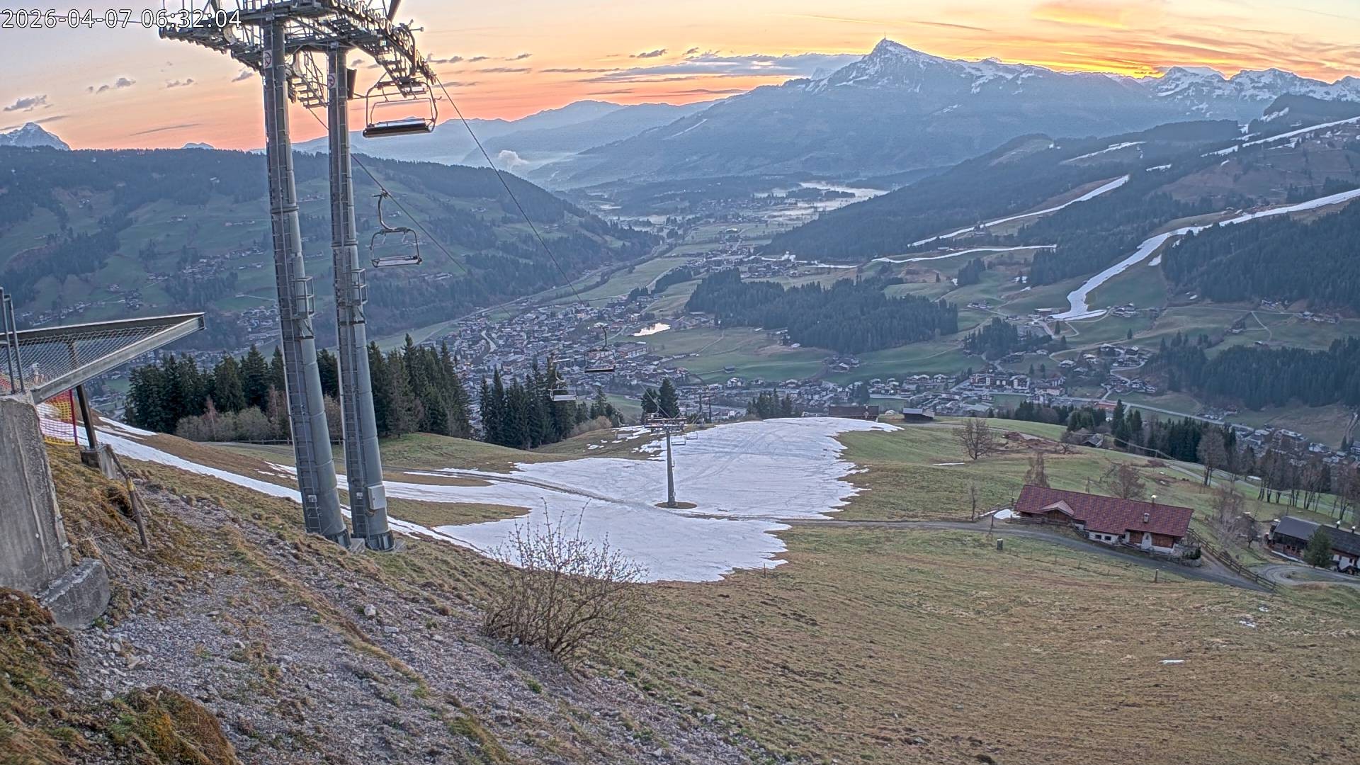 Archived image Webcam Gaisberg mountain station