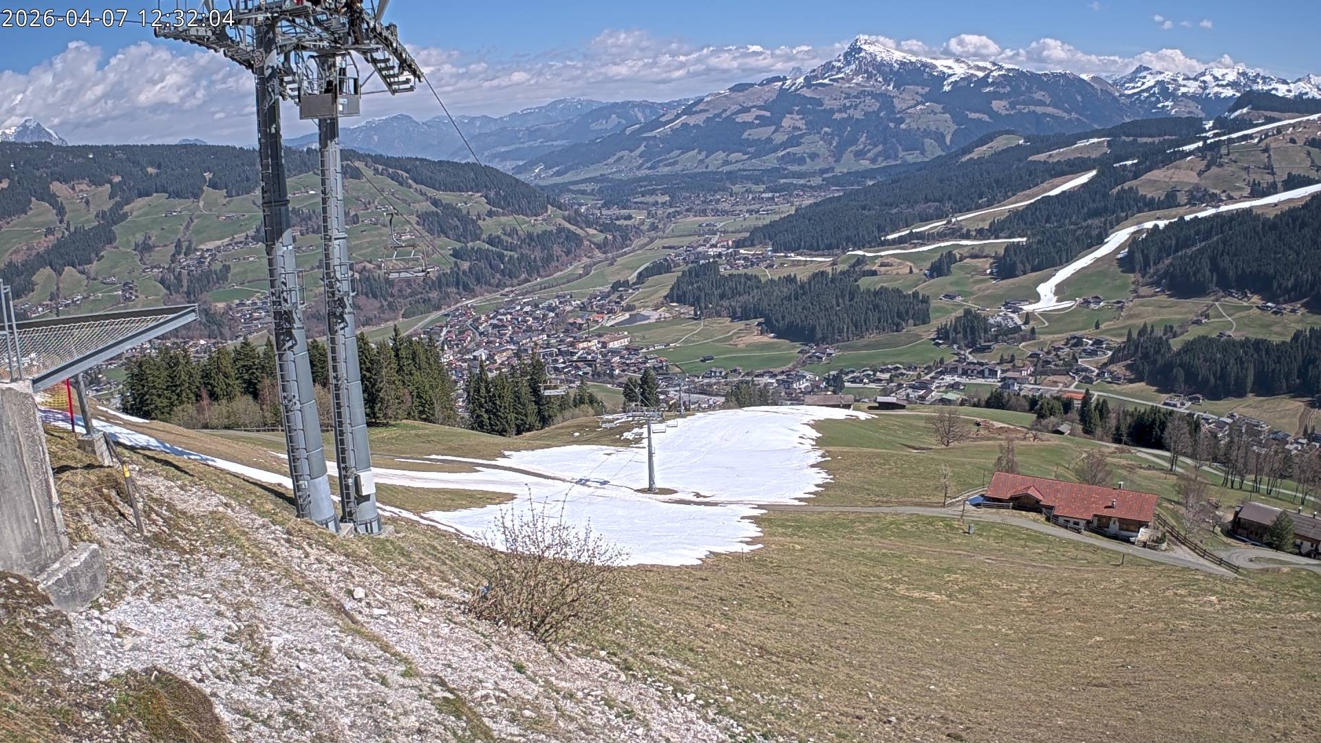 Archiv Foto Webcam Bergstation Gaisberg, Kitzbühel