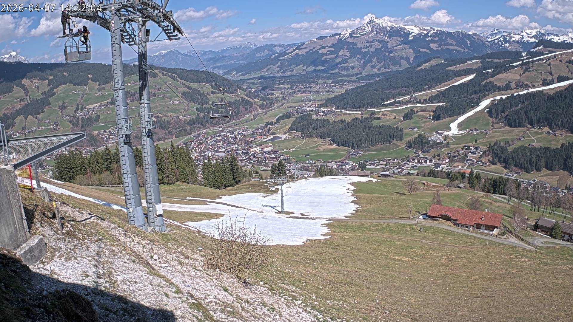 Archiv Foto Webcam Bergstation Gaisberg, Kitzbühel