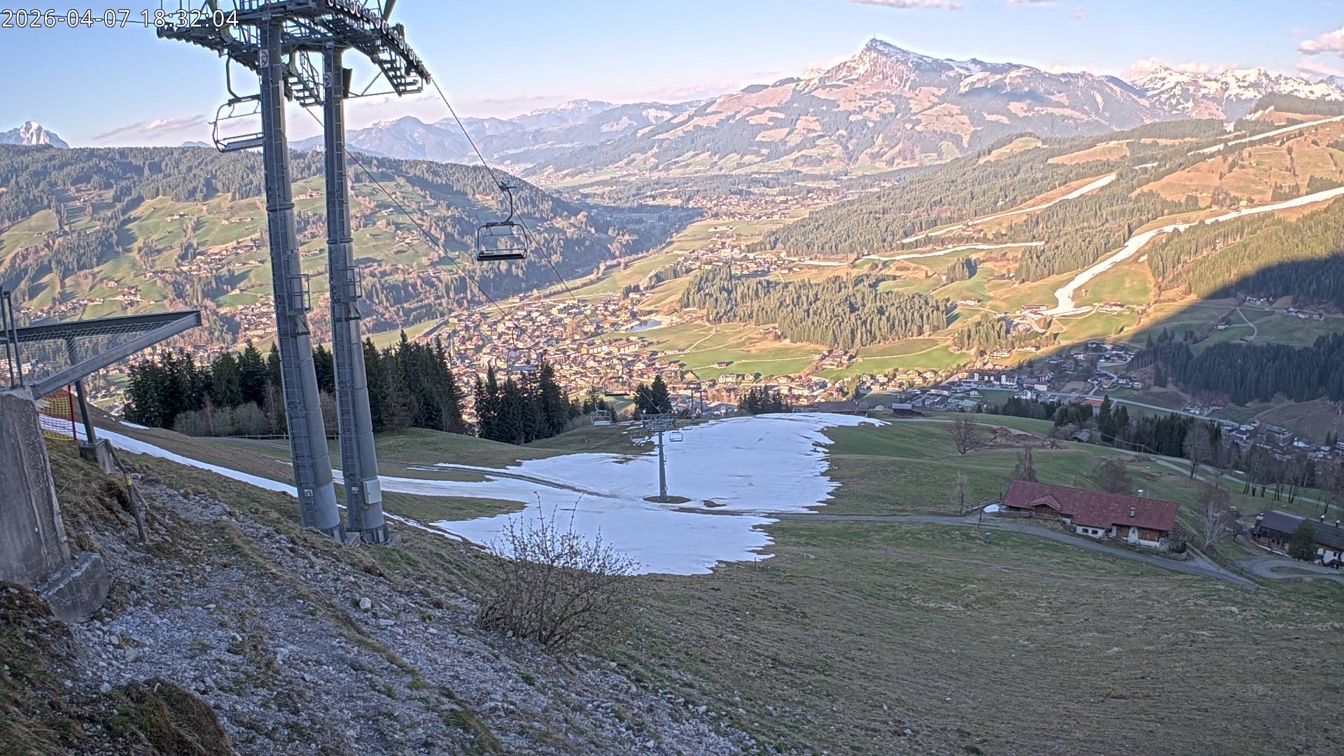 Archiv Foto Webcam Bergstation Gaisberg, Kitzbühel
