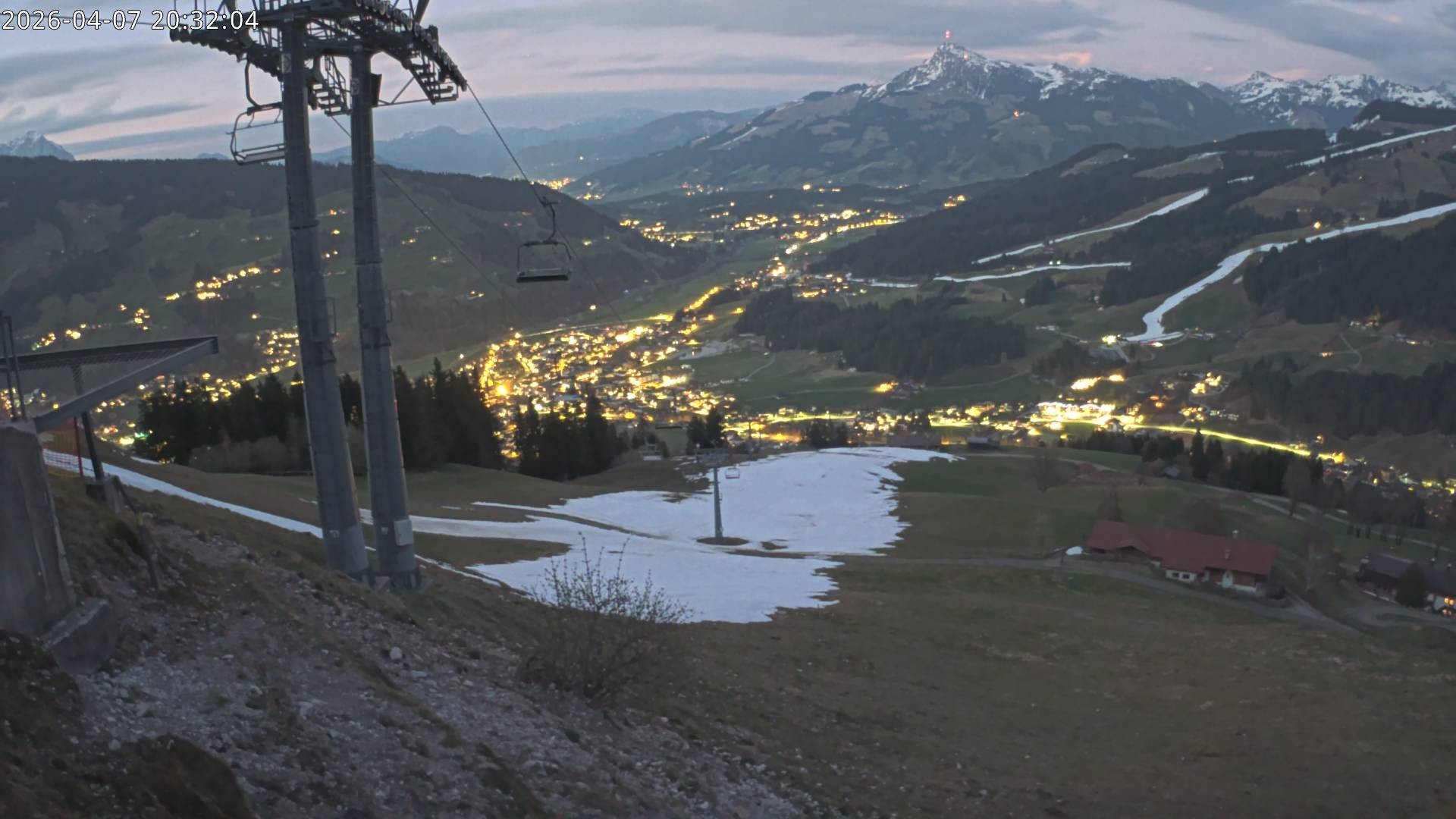 Archiv Foto Webcam Bergstation Gaisberg, Kitzbühel