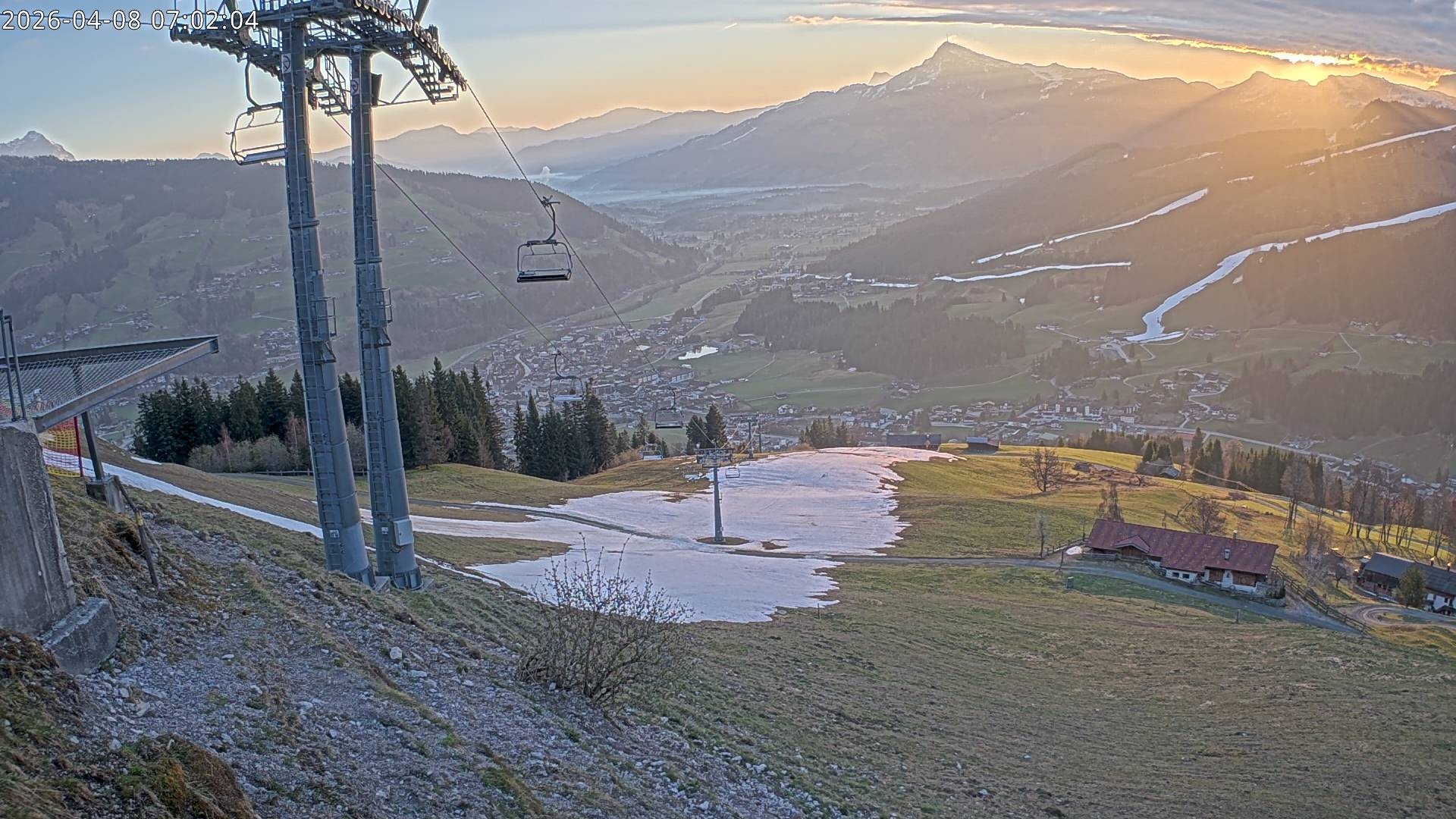 Archived image Webcam Gaisberg mountain station