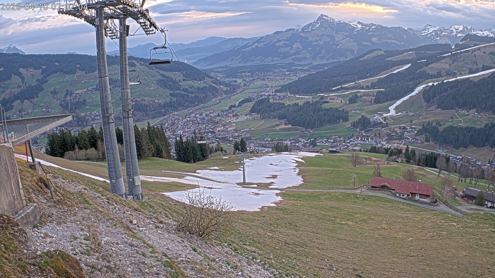Archiv Foto Webcam Bergstation Gaisberg, Kitzbühel