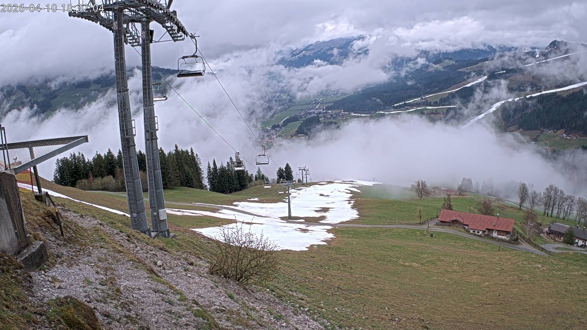 Archiv Foto Webcam Bergstation Gaisberg, Kitzbühel