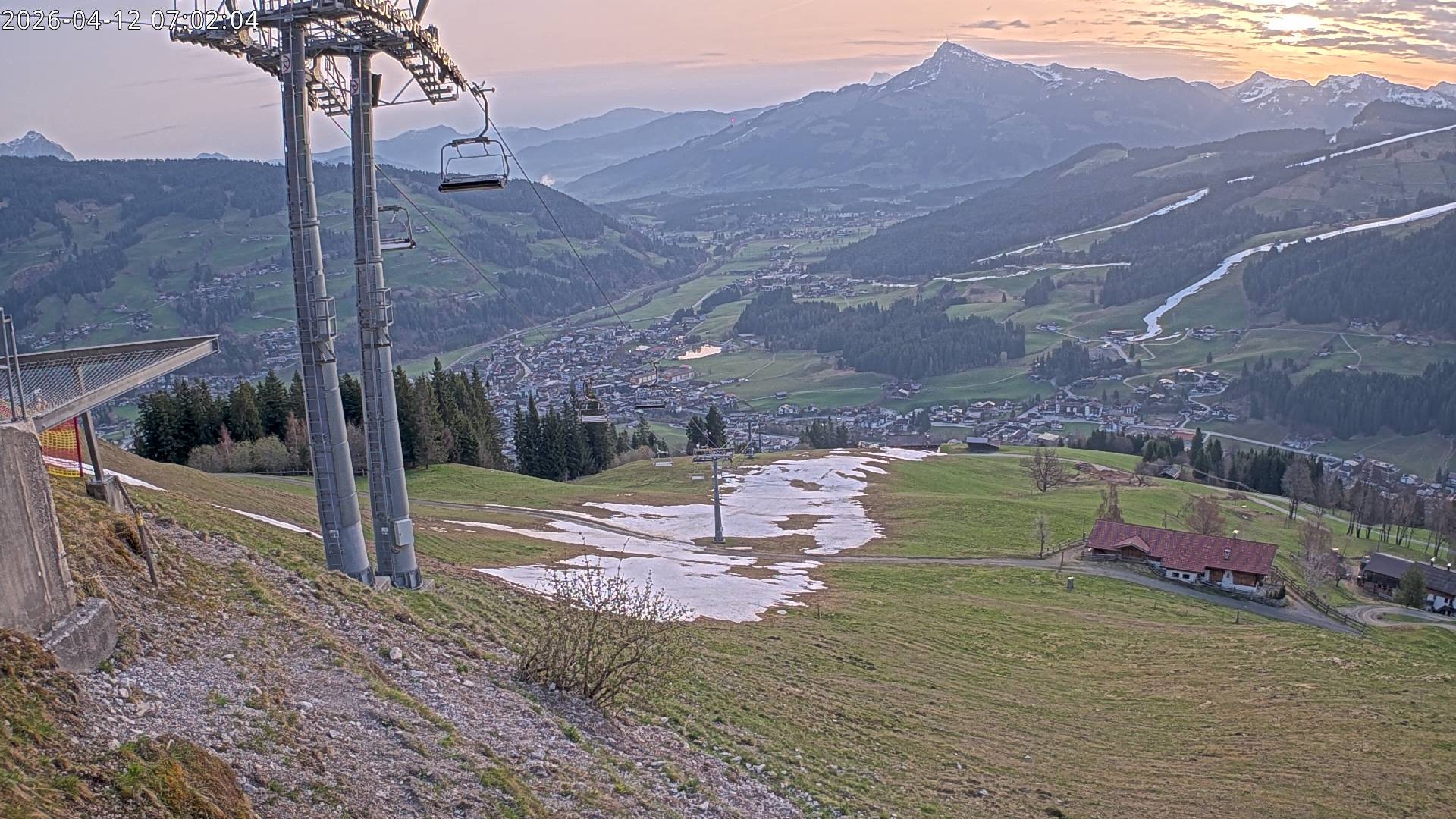 Archived image Webcam Gaisberg mountain station