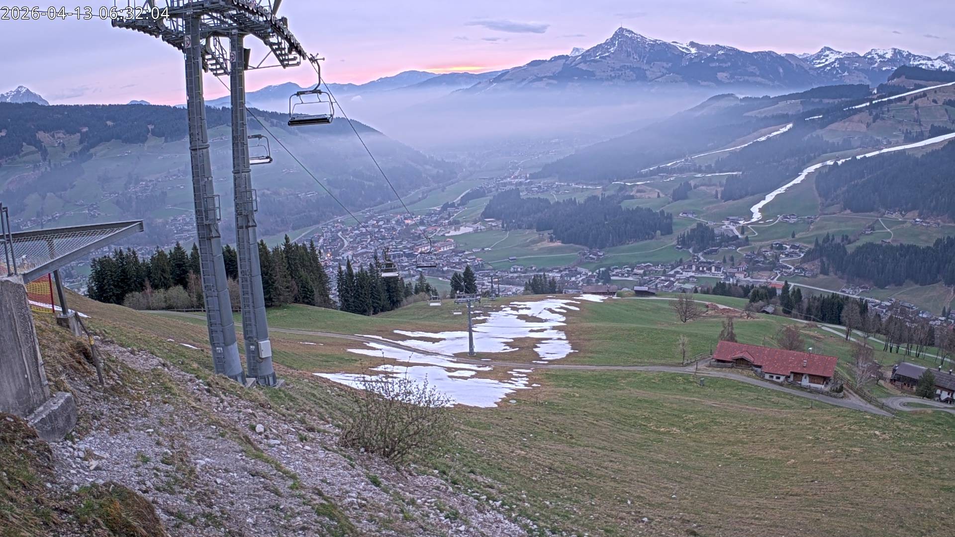 Archiv Foto Webcam Bergstation Gaisberg, Kitzbühel
