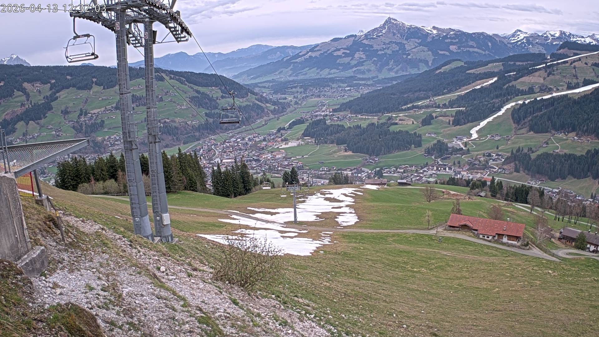Archiv Foto Webcam Bergstation Gaisberg, Kitzbühel
