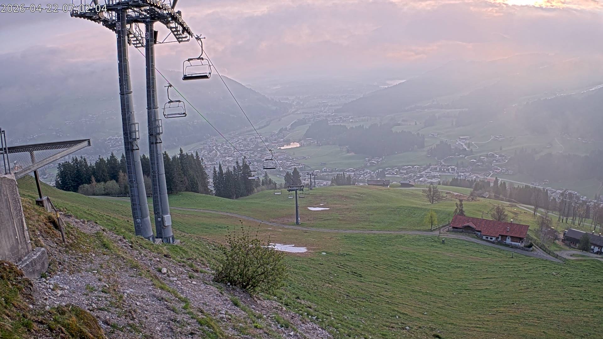 Archiv Foto Webcam Bergstation Gaisberg, Kitzbühel
