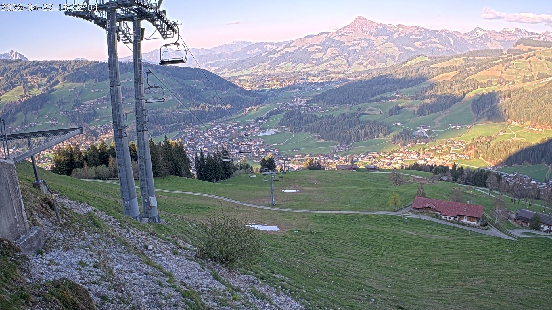 Archiv Foto Webcam Bergstation Gaisberg, Kitzbühel