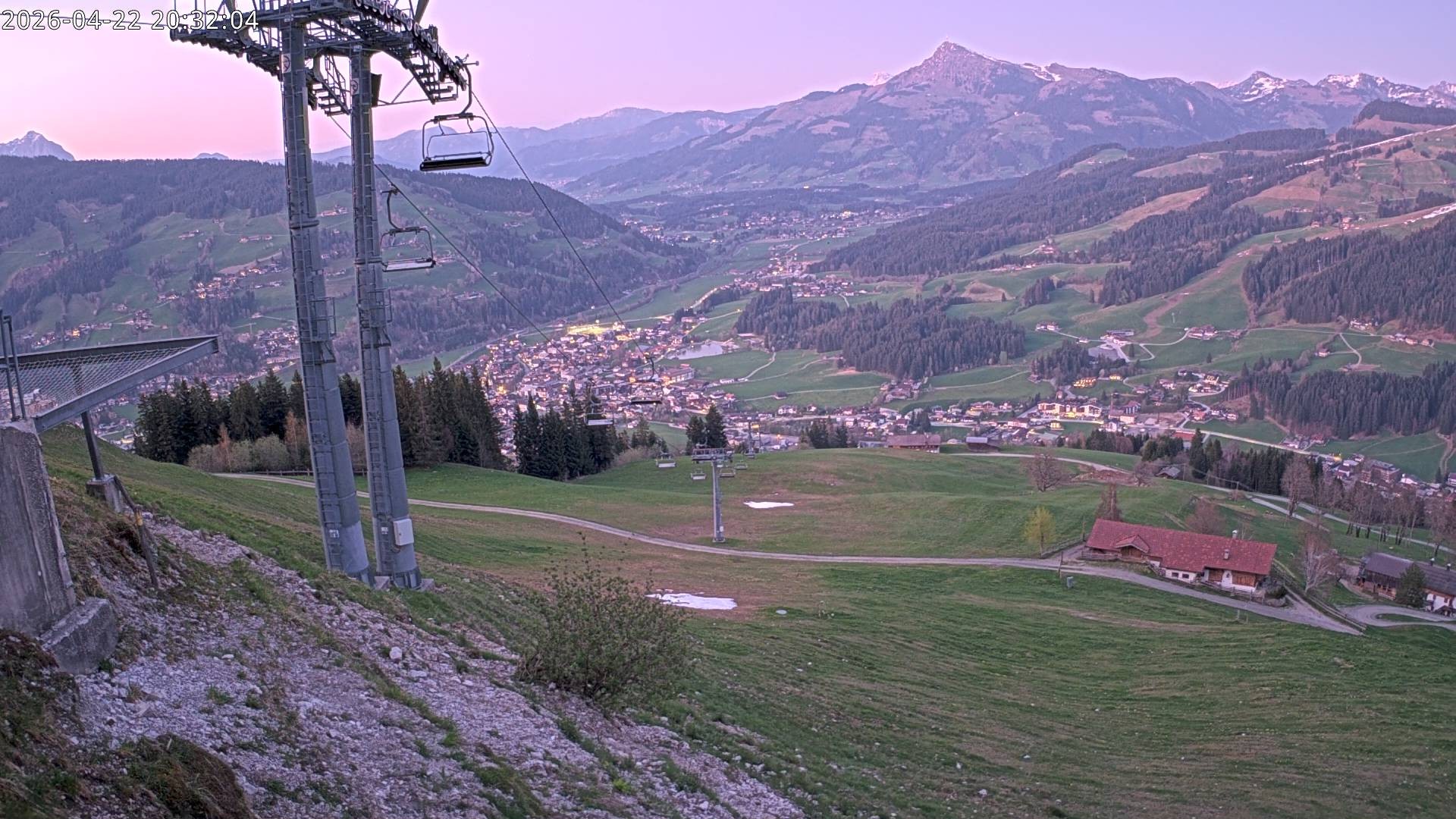 Archiv Foto Webcam Bergstation Gaisberg, Kitzbühel