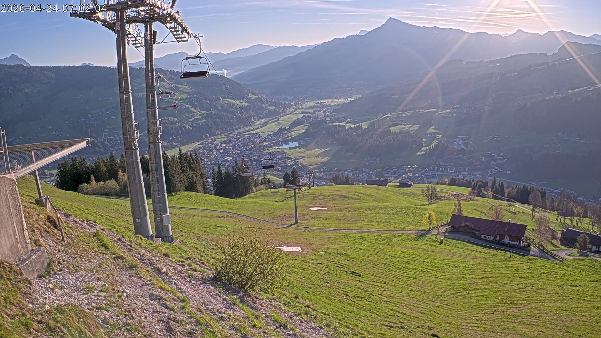 Archived image Webcam Gaisberg mountain station