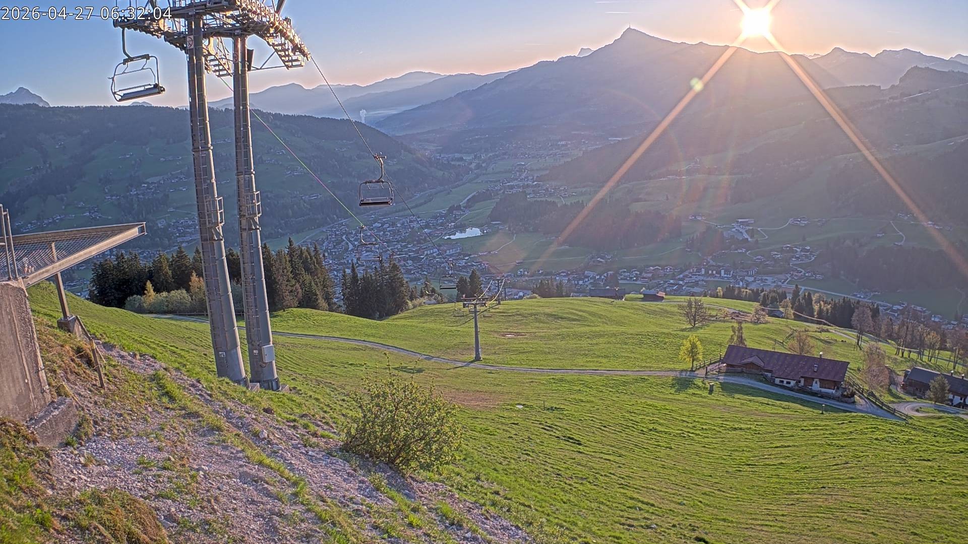 Archiv Foto Webcam Bergstation Gaisberg, Kitzbühel