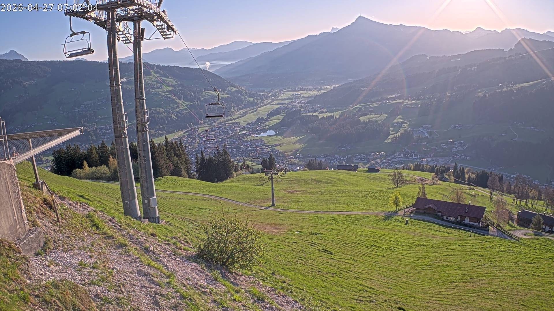 Archiv Foto Webcam Bergstation Gaisberg, Kitzbühel
