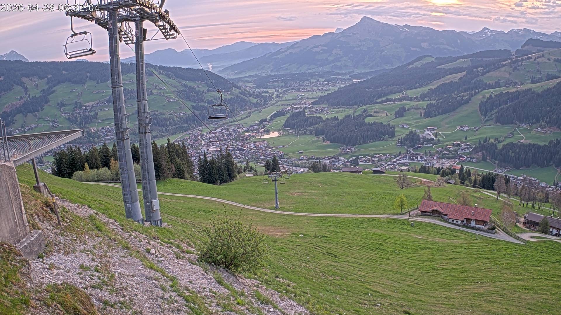 Archiv Foto Webcam Bergstation Gaisberg, Kitzbühel