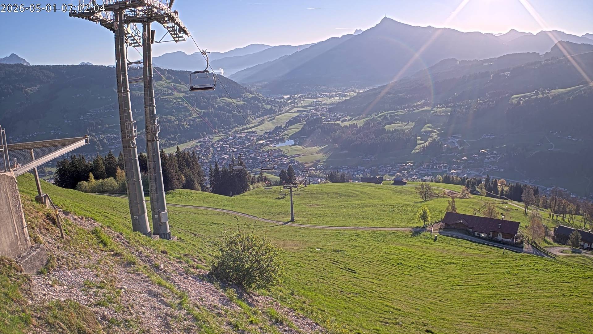 Archiv Foto Webcam Bergstation Gaisberg, Kitzbühel