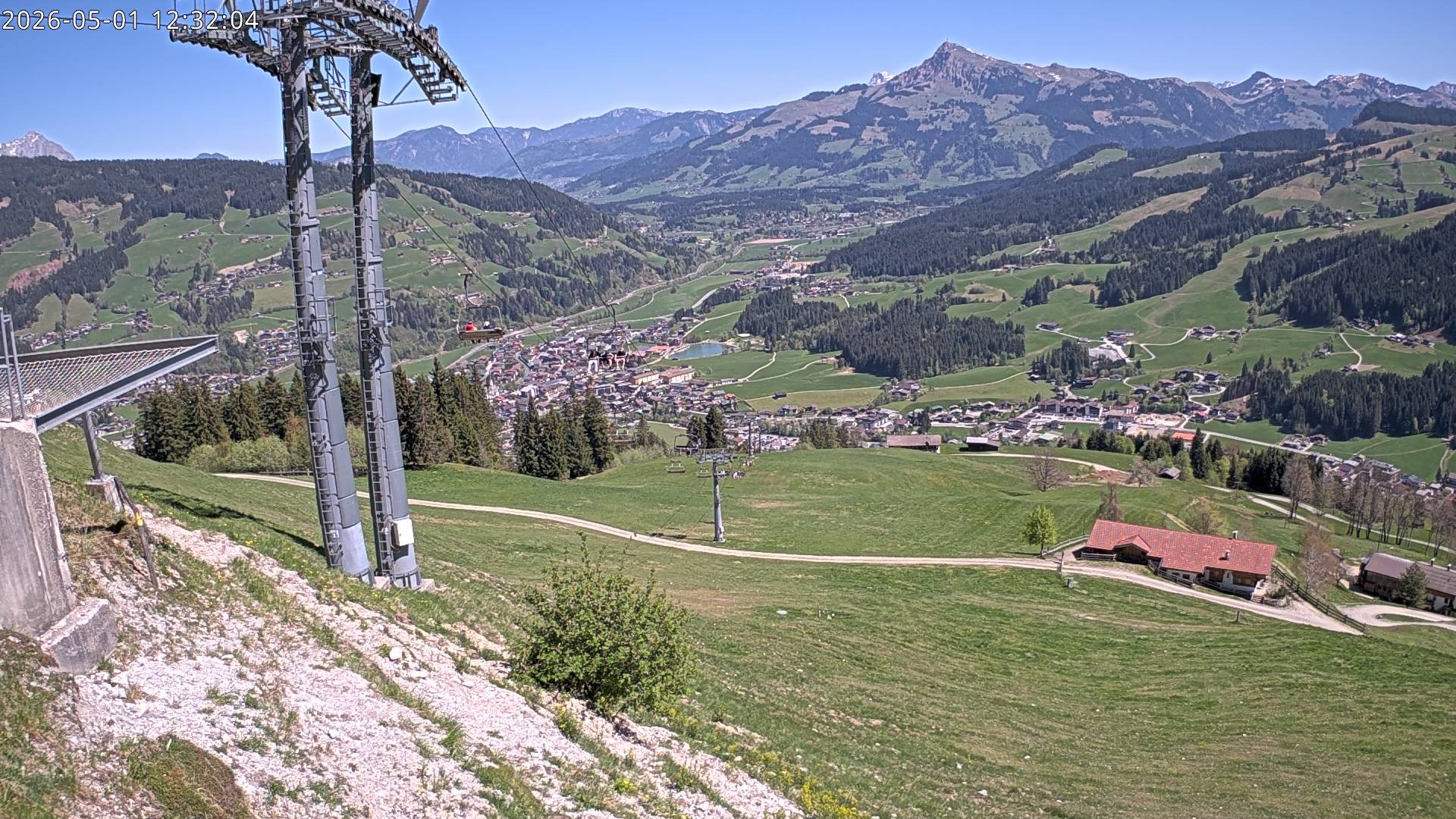Archiv Foto Webcam Bergstation Gaisberg, Kitzbühel