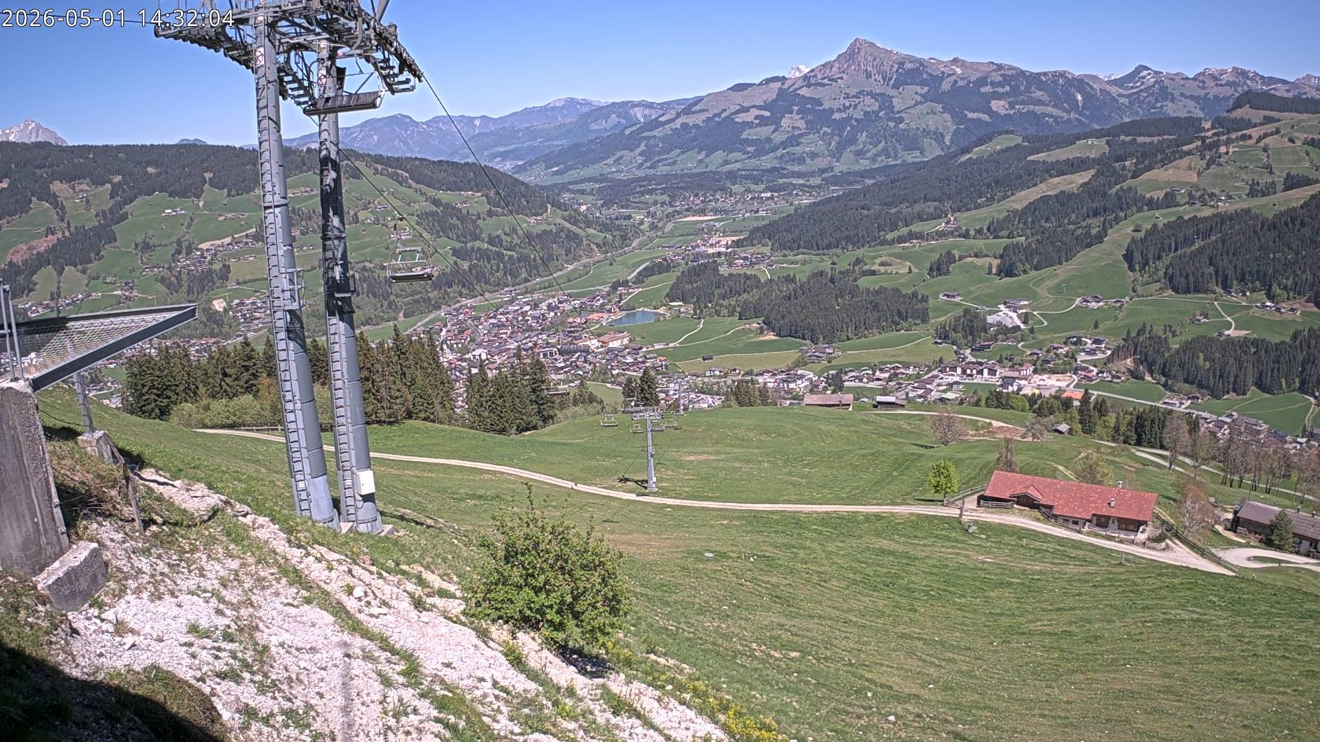 Archiv Foto Webcam Bergstation Gaisberg, Kitzbühel