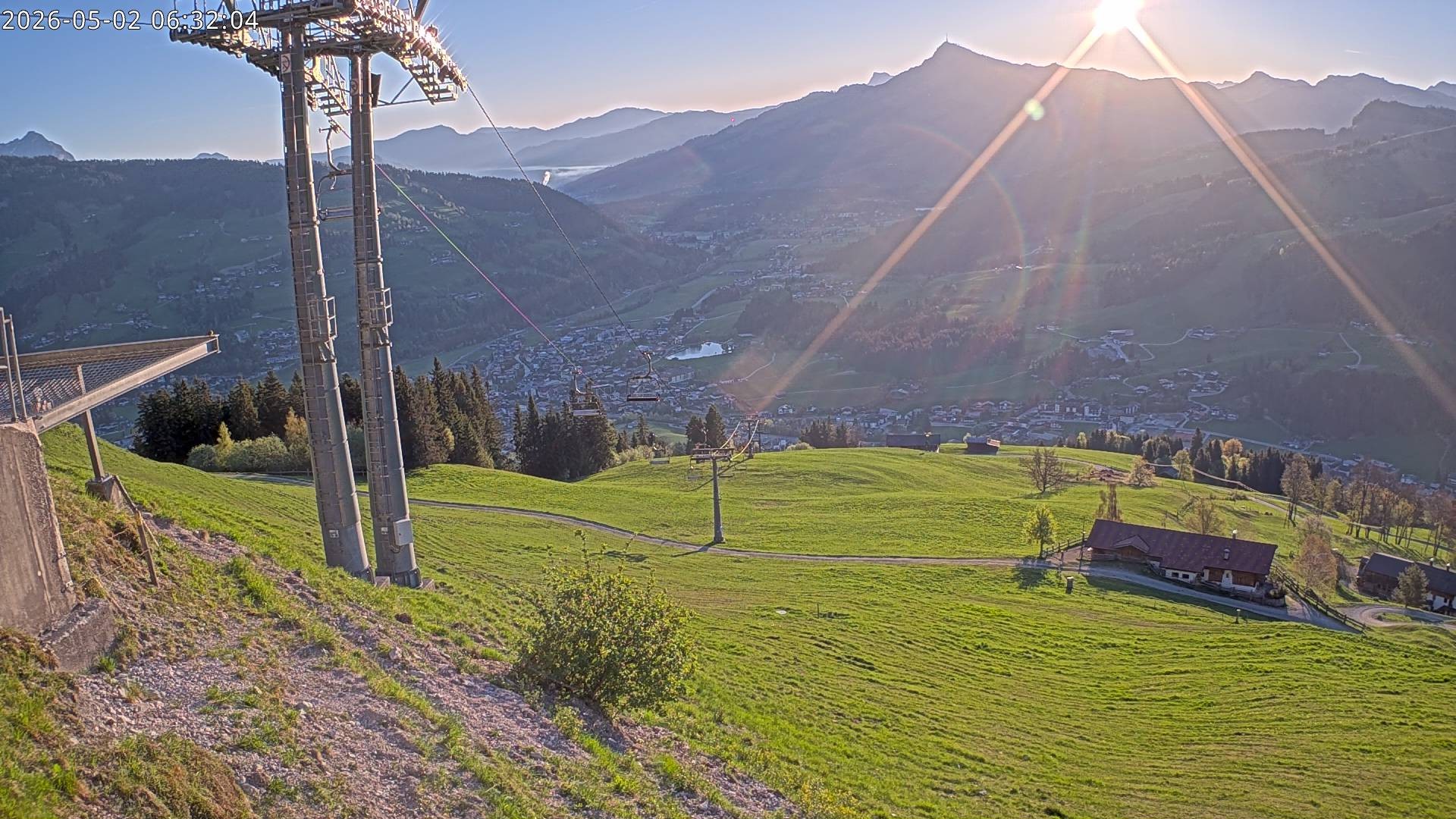Archiv Foto Webcam Bergstation Gaisberg, Kitzbühel